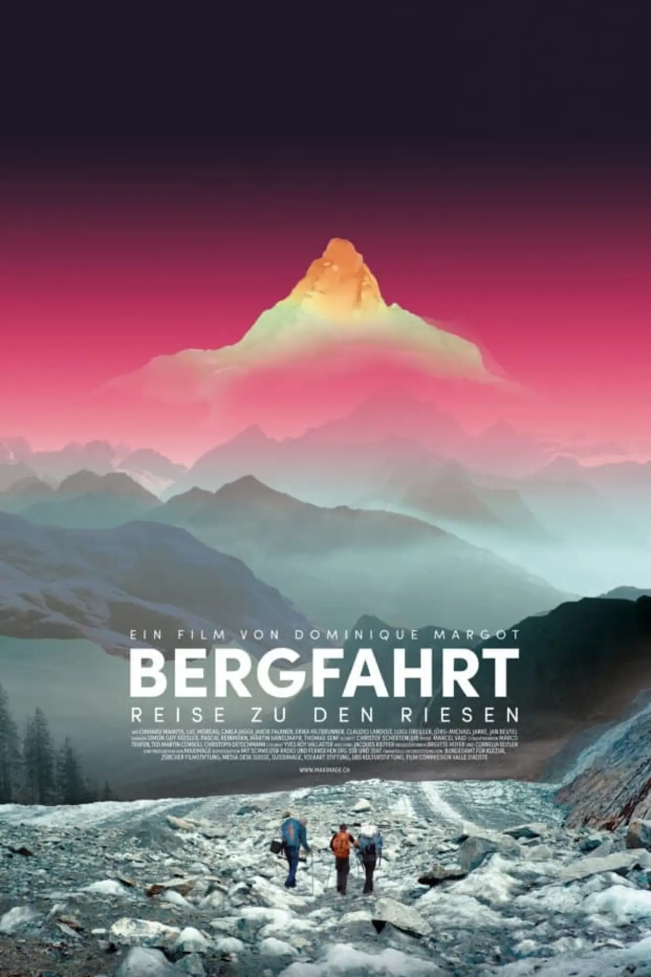 Plakat filmowy "Bergfahrt"