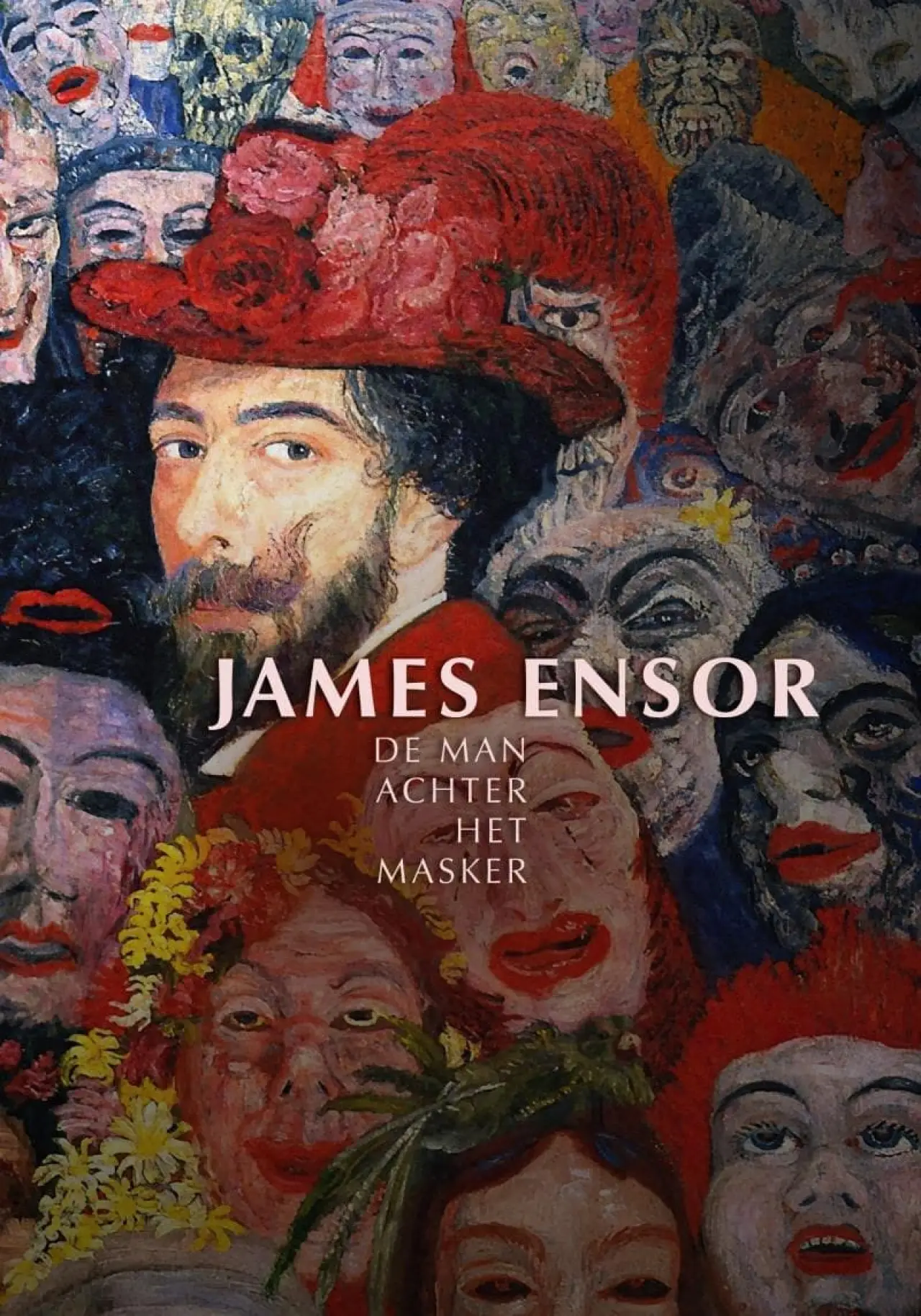 Plakat filmowy "James Ensor, de man achter het masker"
