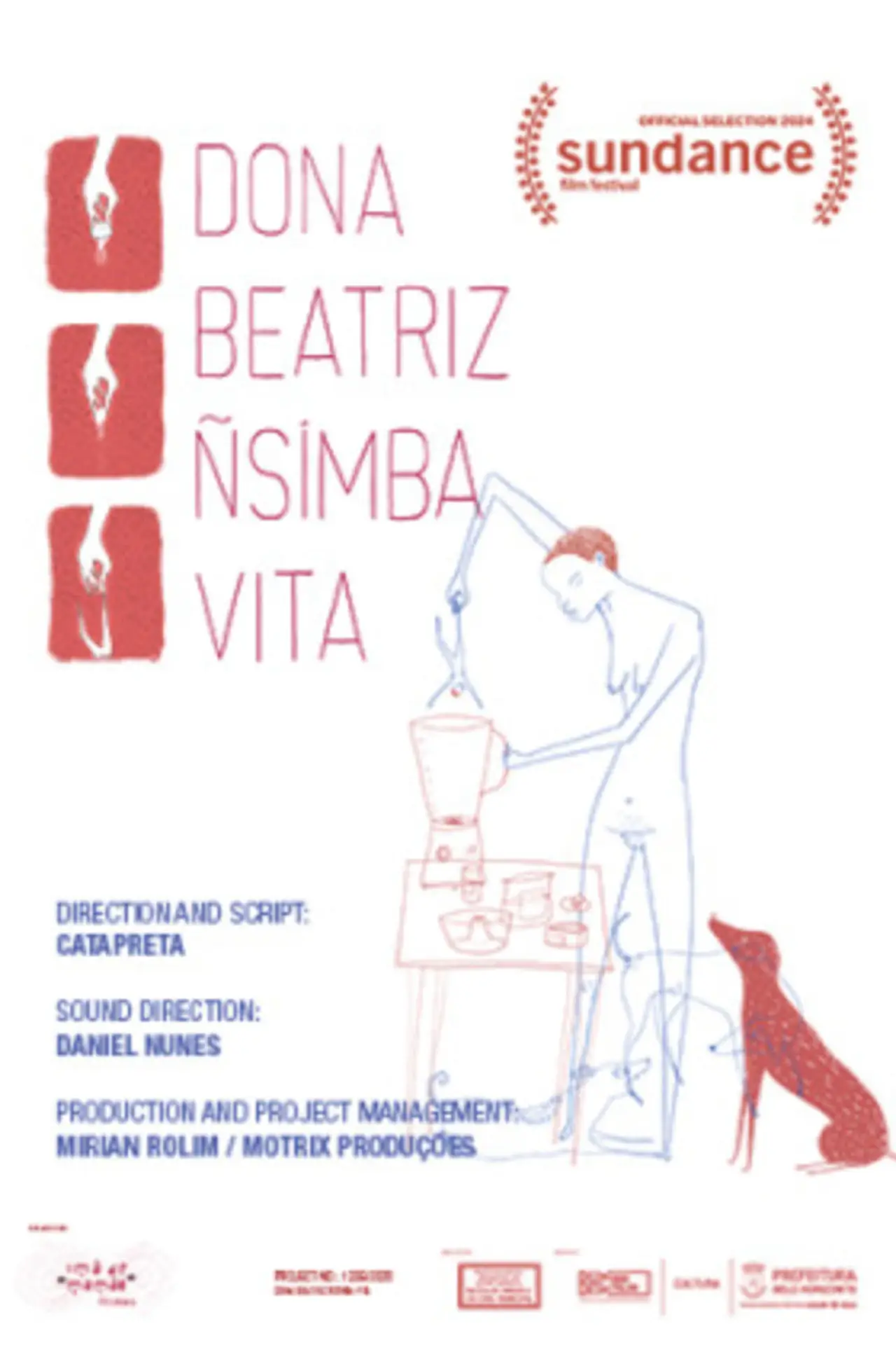 Plakat filmowy "Dona Beatriz Ñsîmba Vita"