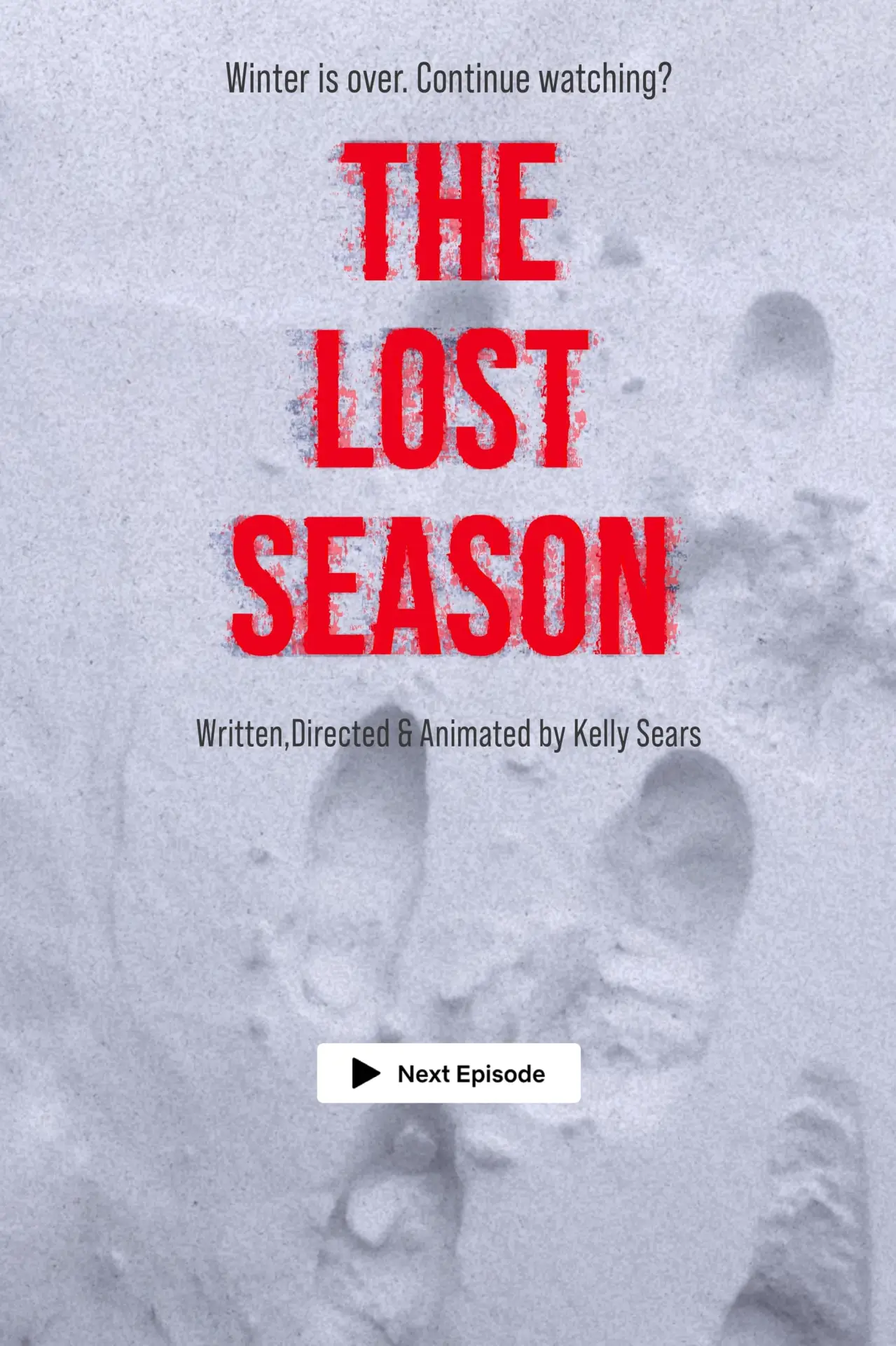 Plakat filmowy "The Lost Season"