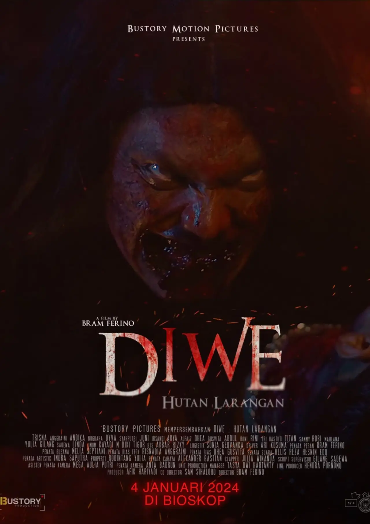 Plakat filmowy "Diwe: Hutan Larangan"