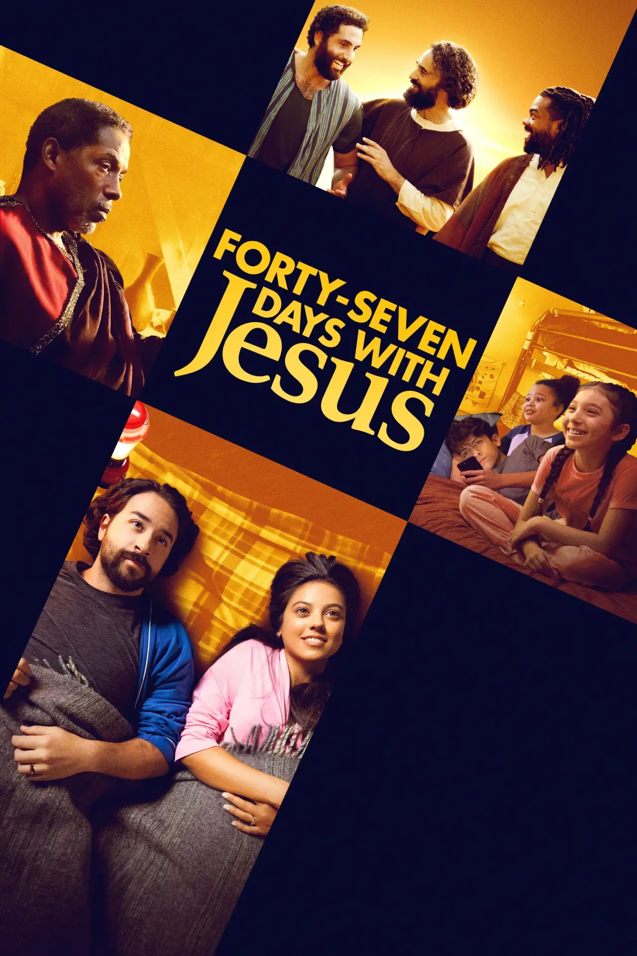 Plakat filmowy "Forty-Seven Days with Jesus"