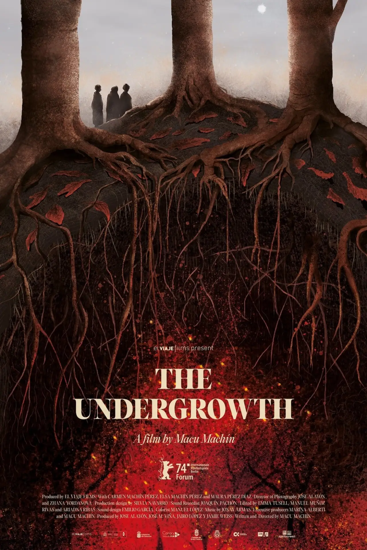 Plakat filmowy "La hojarasca"
