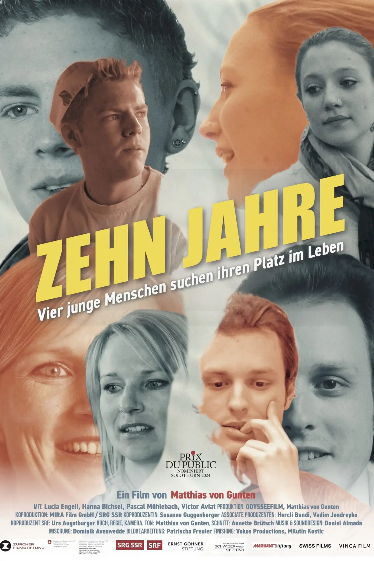Plakat filmowy "Zehn Jahre"