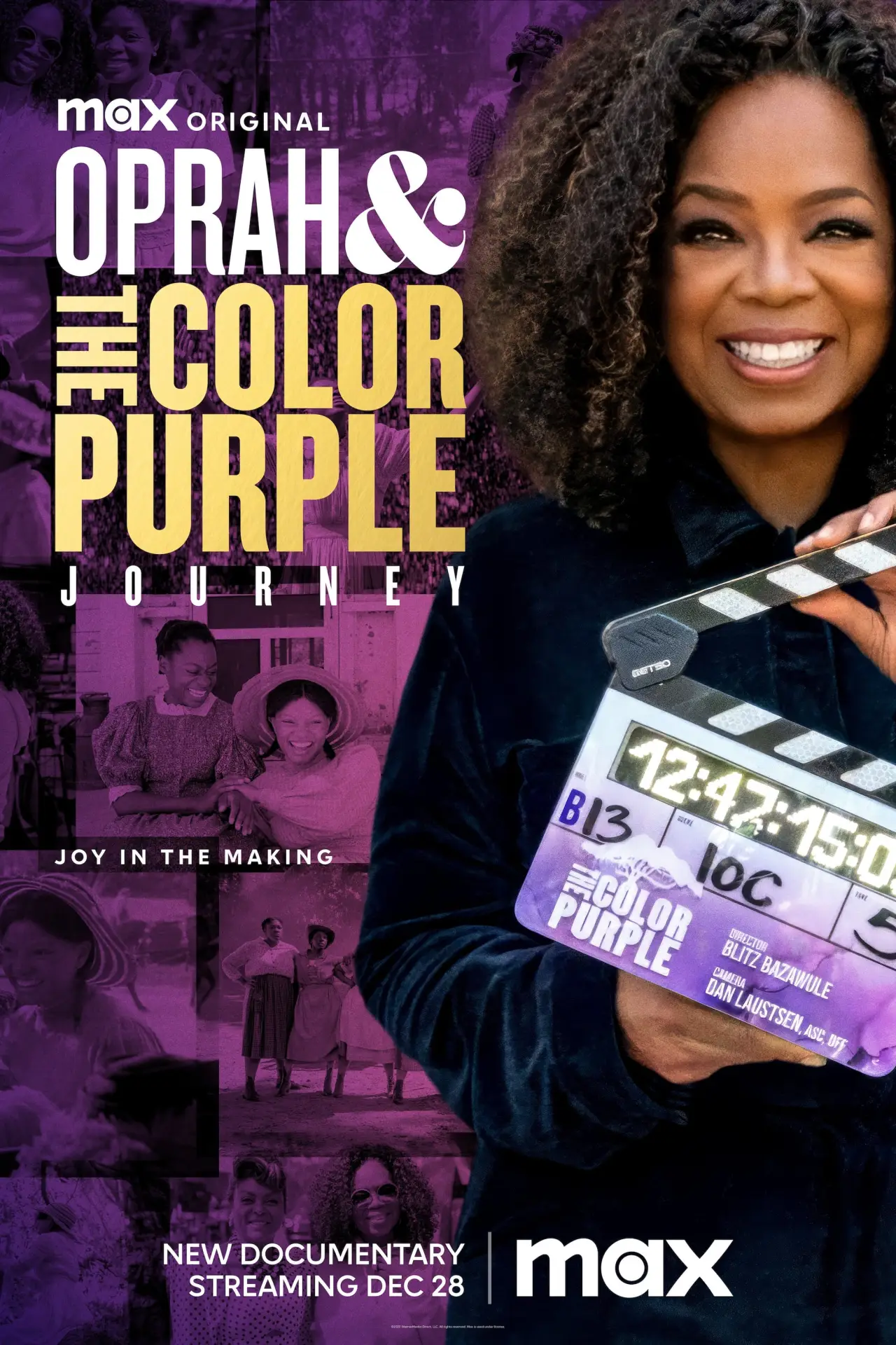 Plakat filmowy "Oprah & The Color Purple Journey"