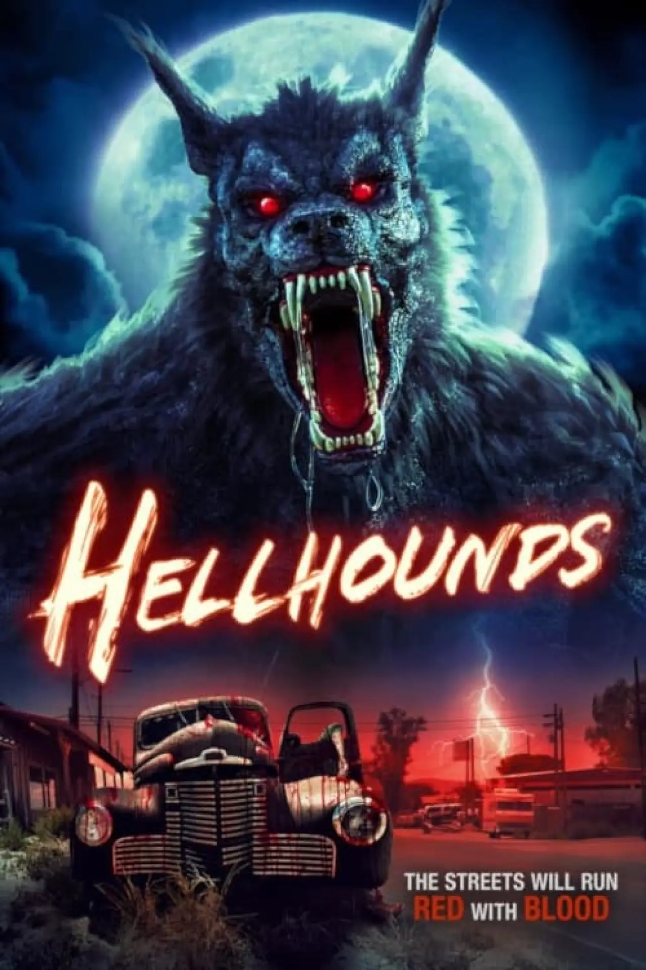 Plakat filmowy "Hellhounds"