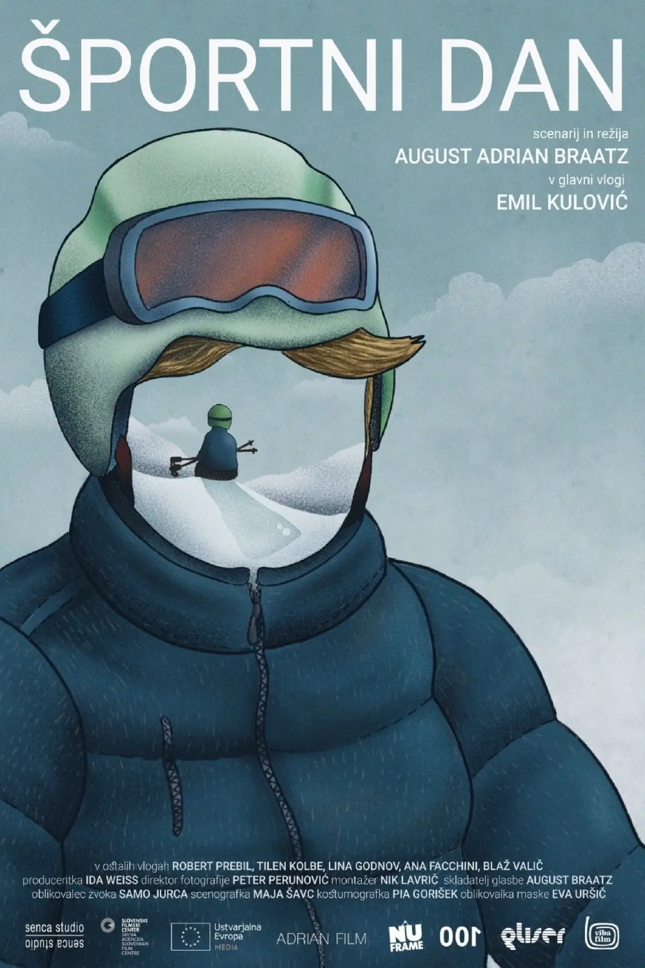 Plakat filmowy "Športni dan"