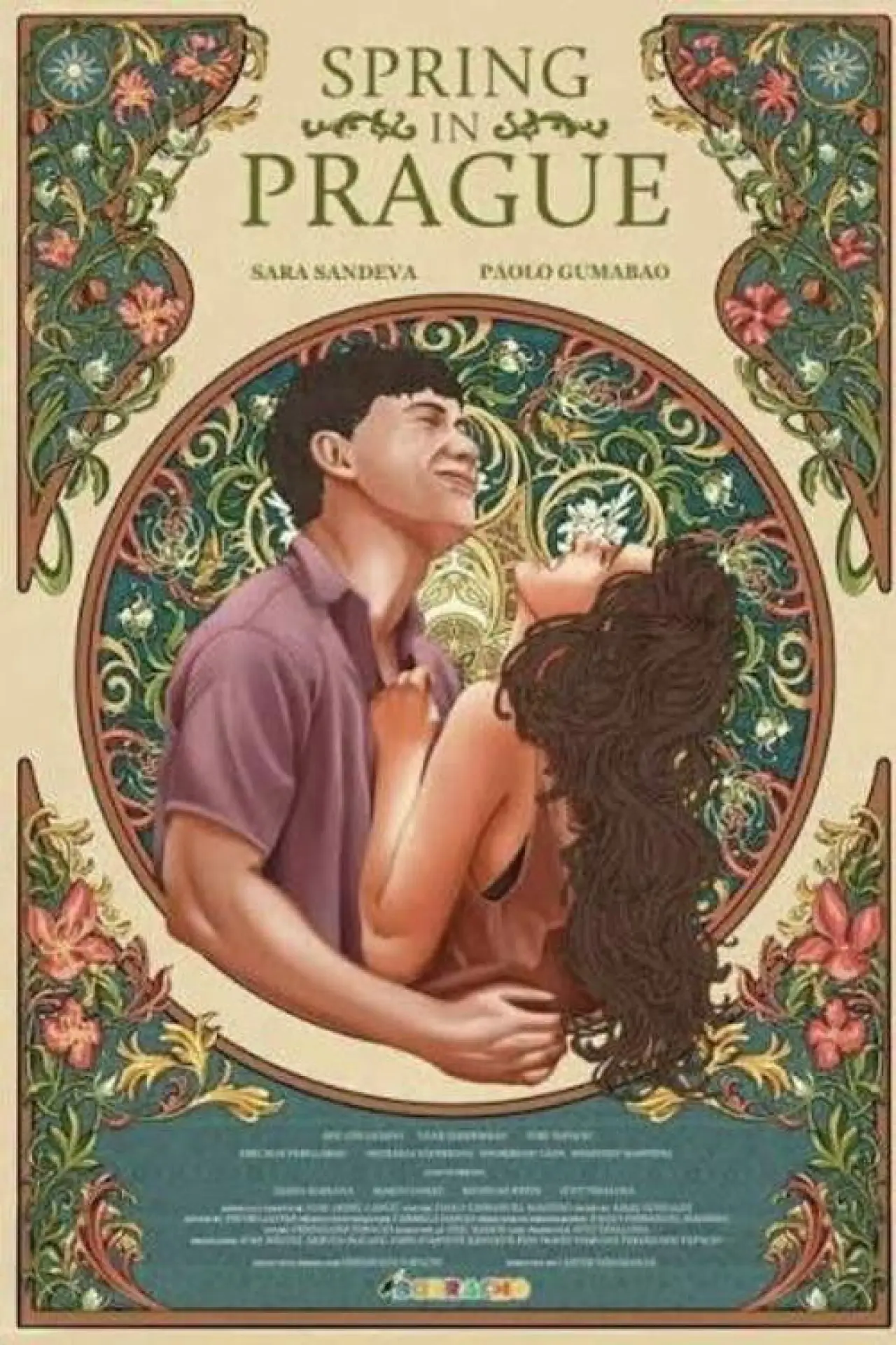 Plakat filmowy "Spring in Prague"