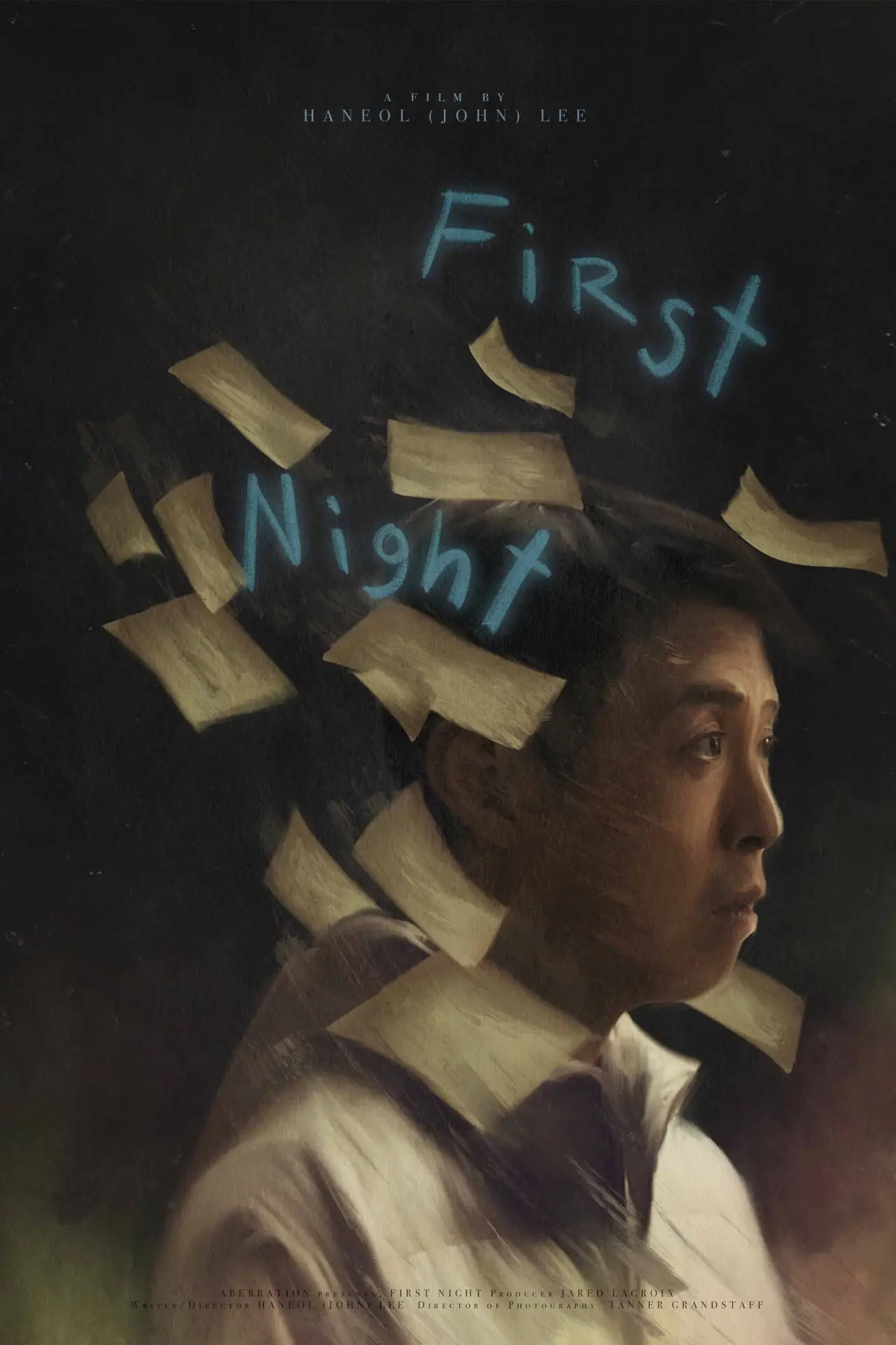Plakat filmowy "First Night"
