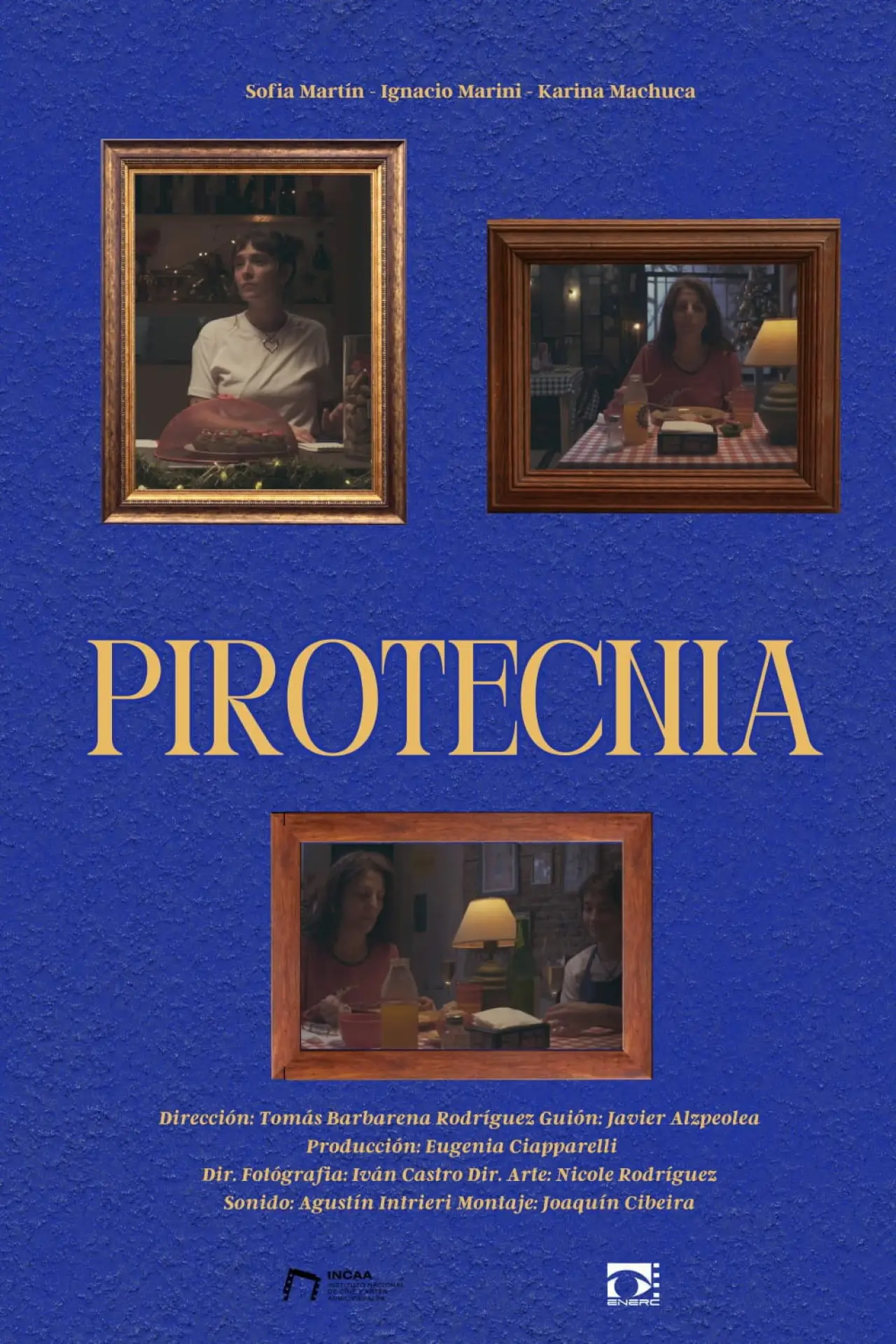 Plakat filmowy "Pirotecnia"