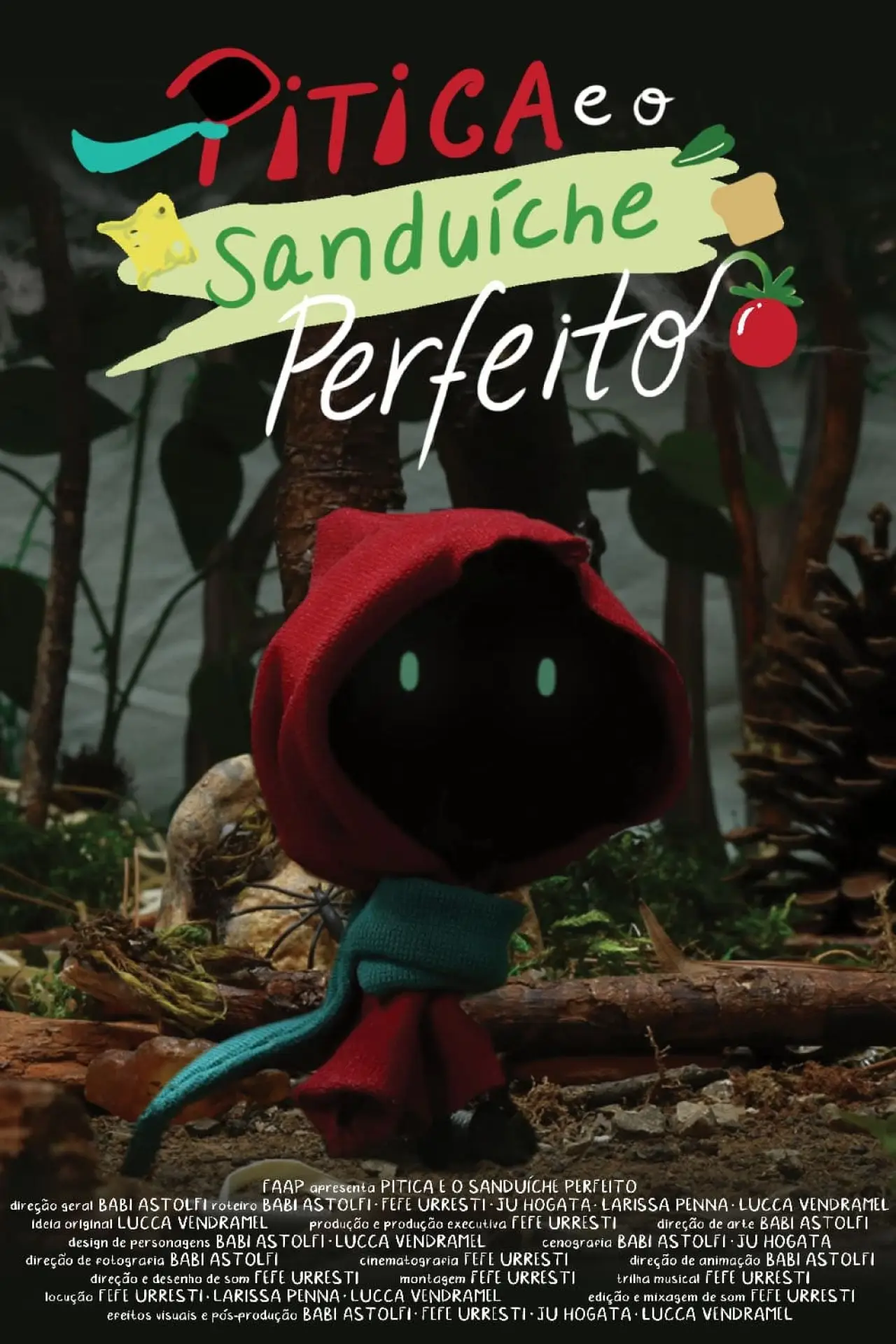 Plakat filmowy "Pitica e o Sanduíche Perfeito"