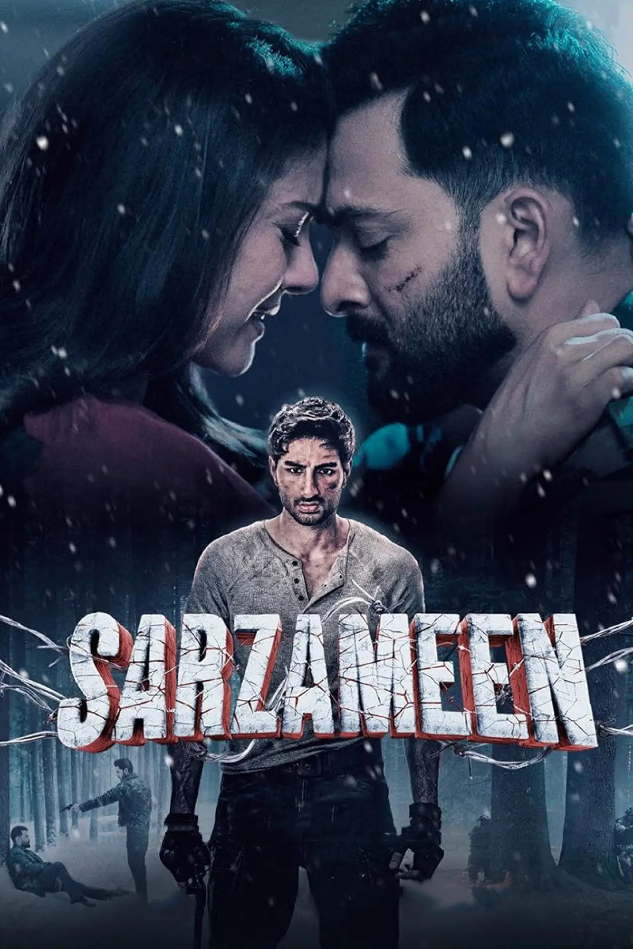 Plakat filmowy "सरज़मीं"