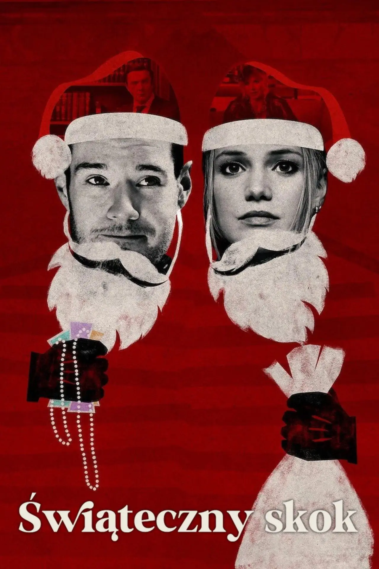 Plakat filmowy "Świąteczny skok"