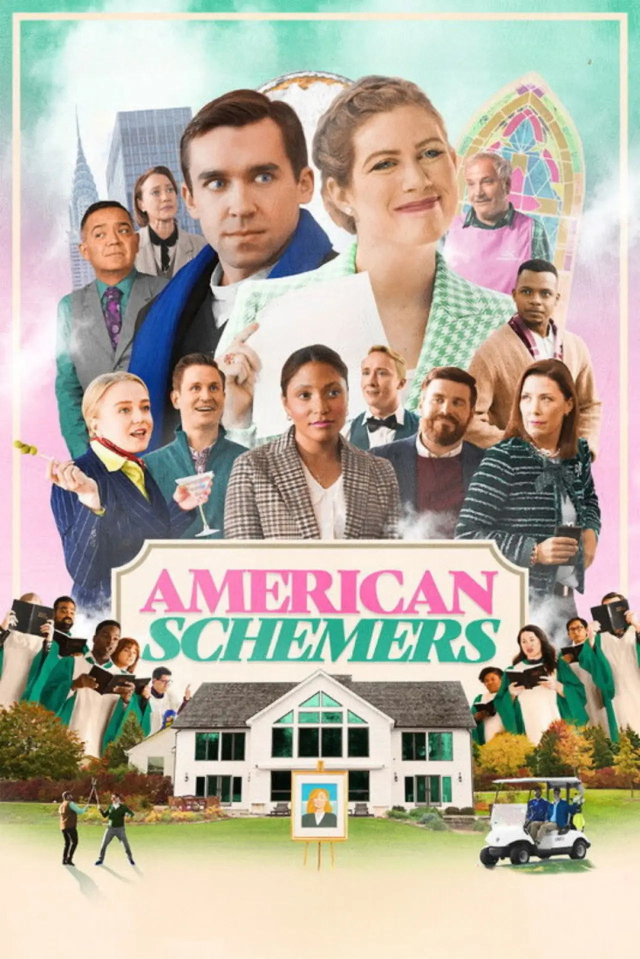 Plakat filmowy "American Schemers"