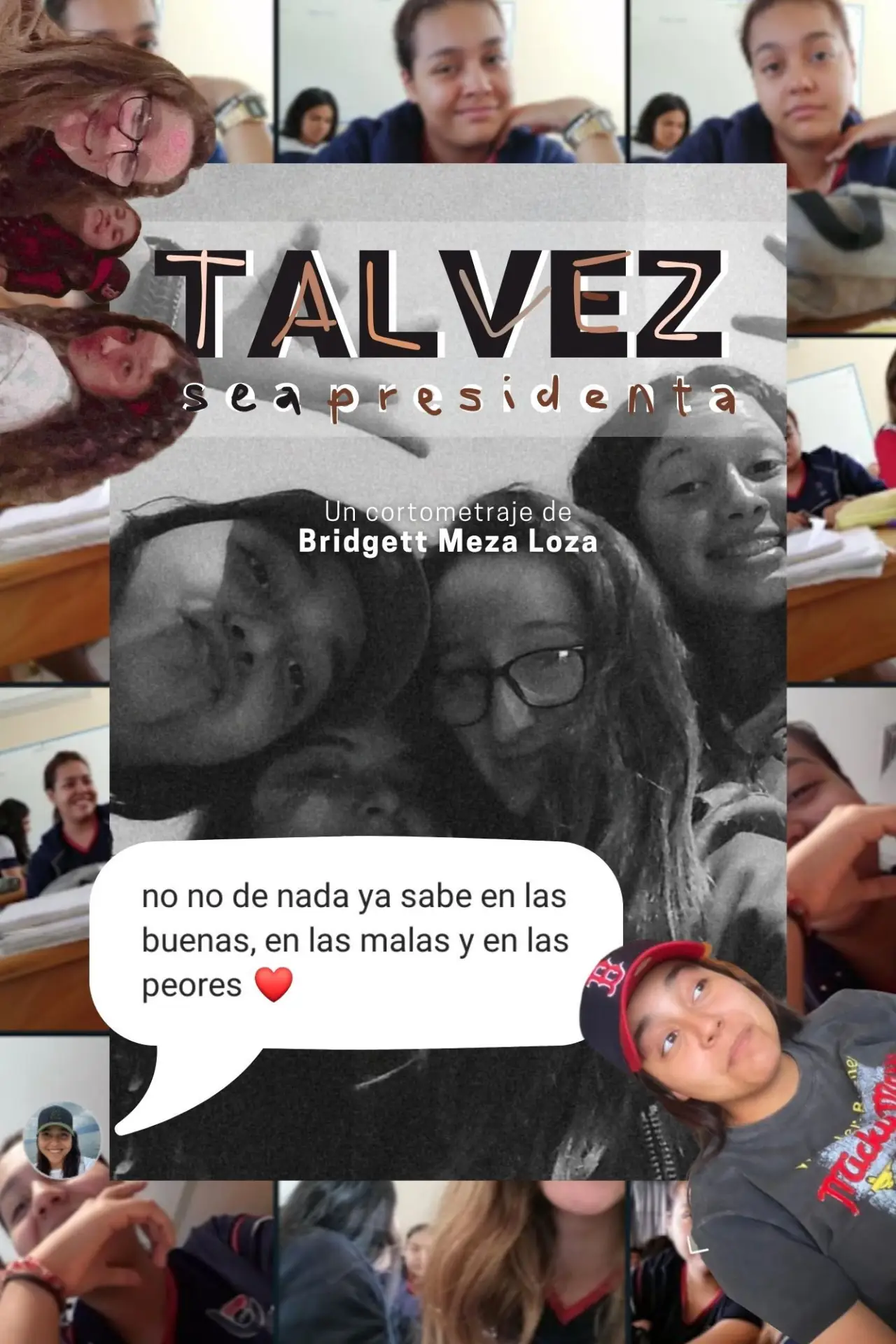 Plakat filmowy "Talvez sea presidenta"