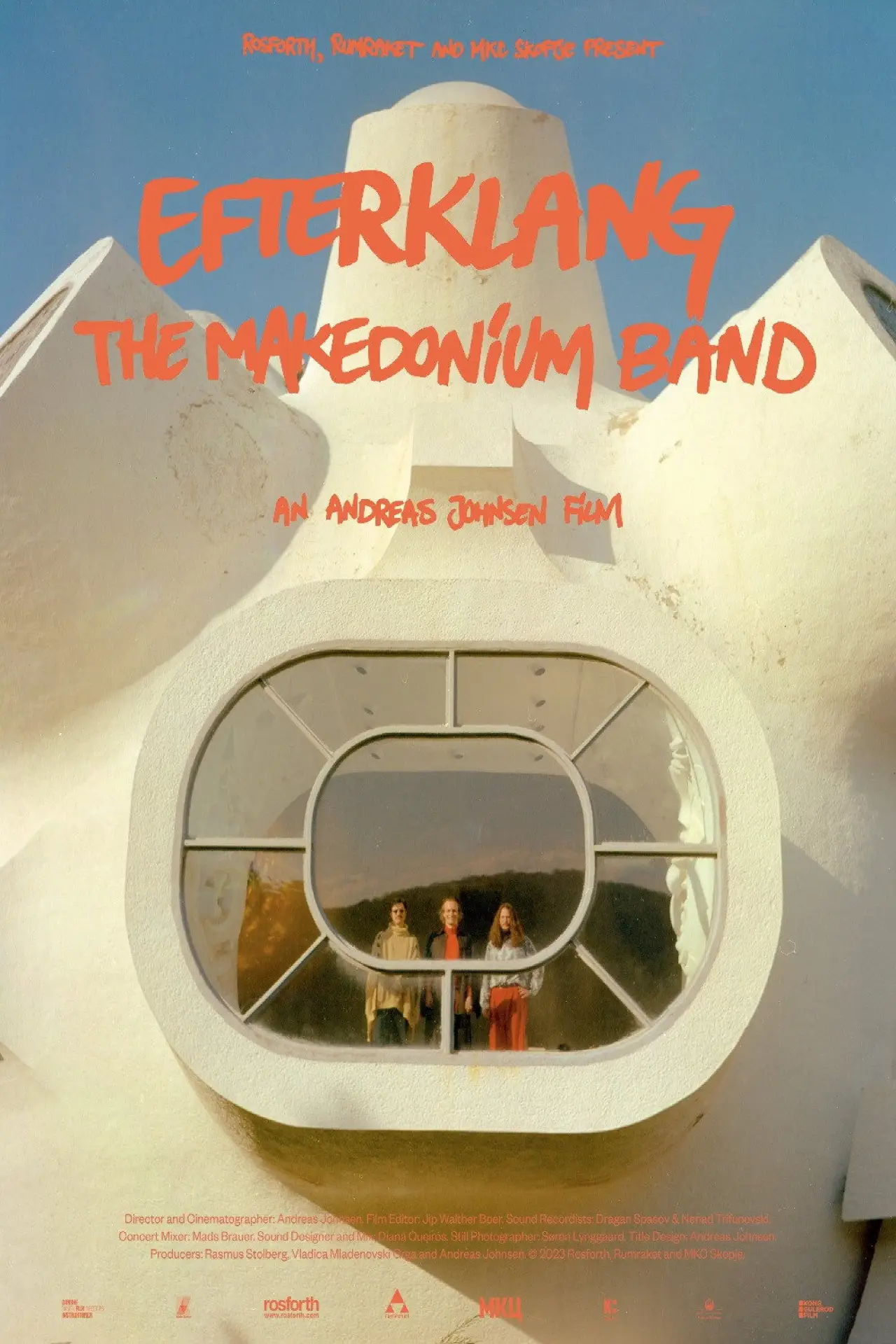Plakat filmowy "Efterklang - The Makedonium Band"