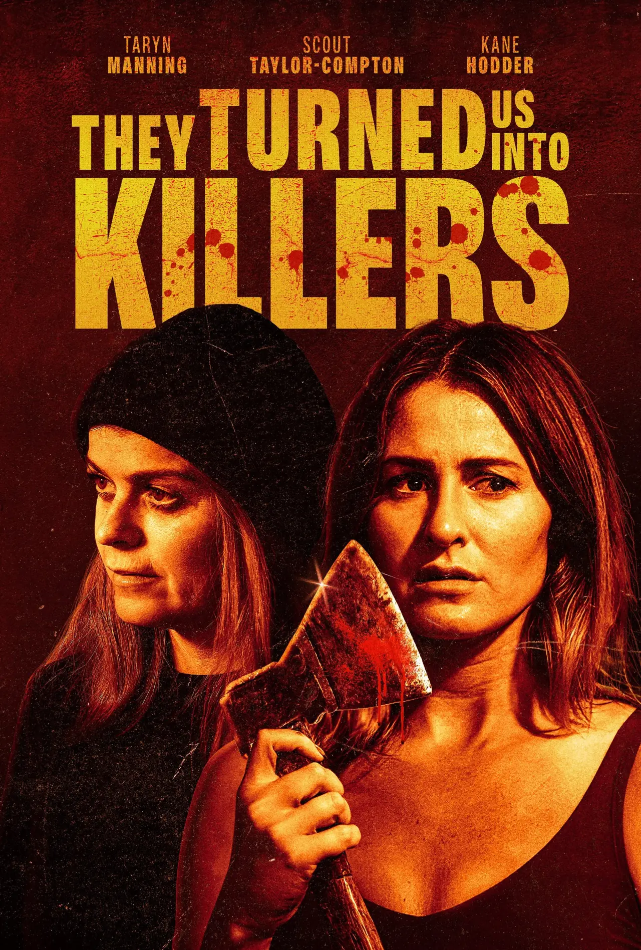 Plakat filmowy "They Turned Us into Killers"
