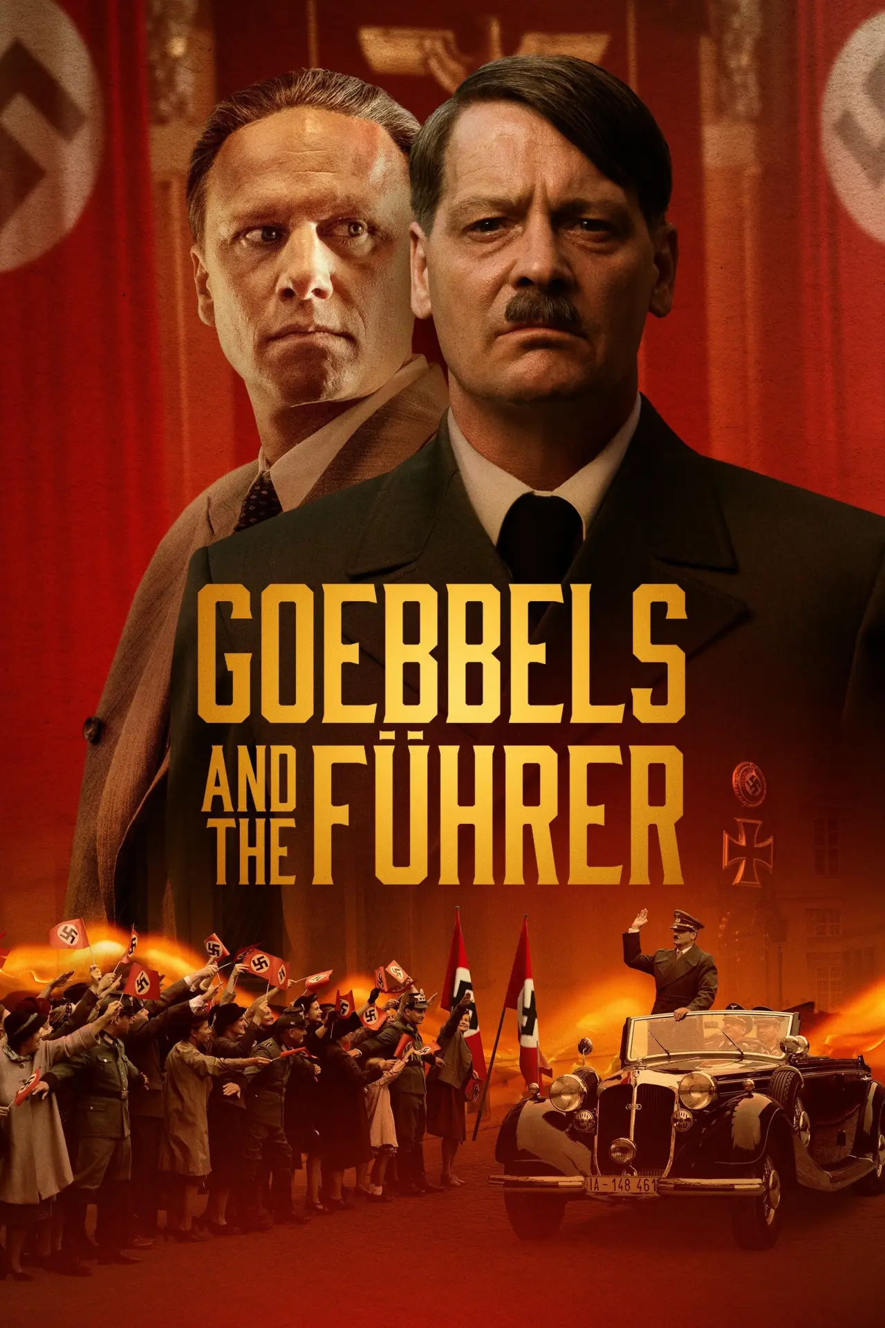 Plakat filmowy "Wódz i uwodziciel"