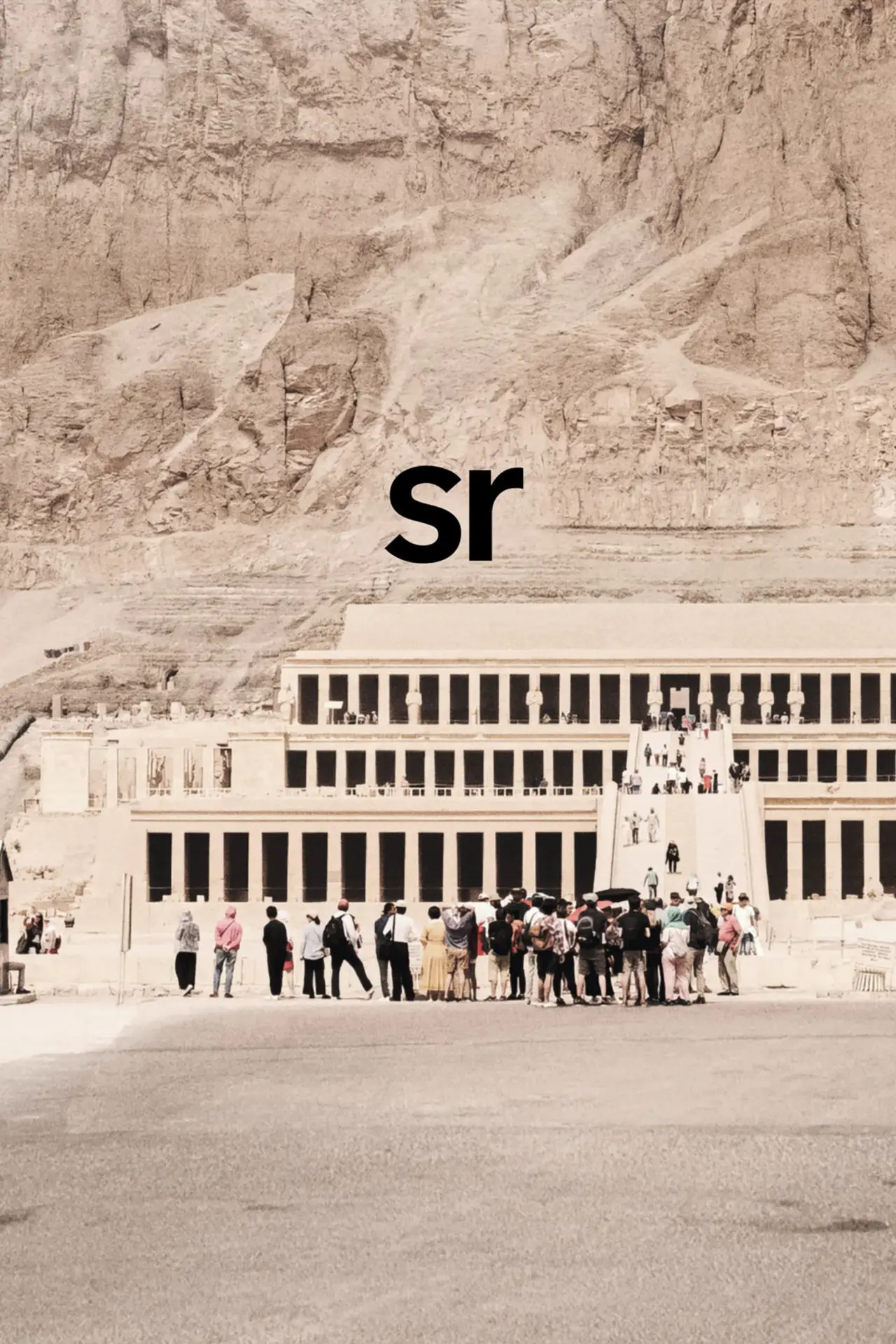 Plakat filmowy "sr"