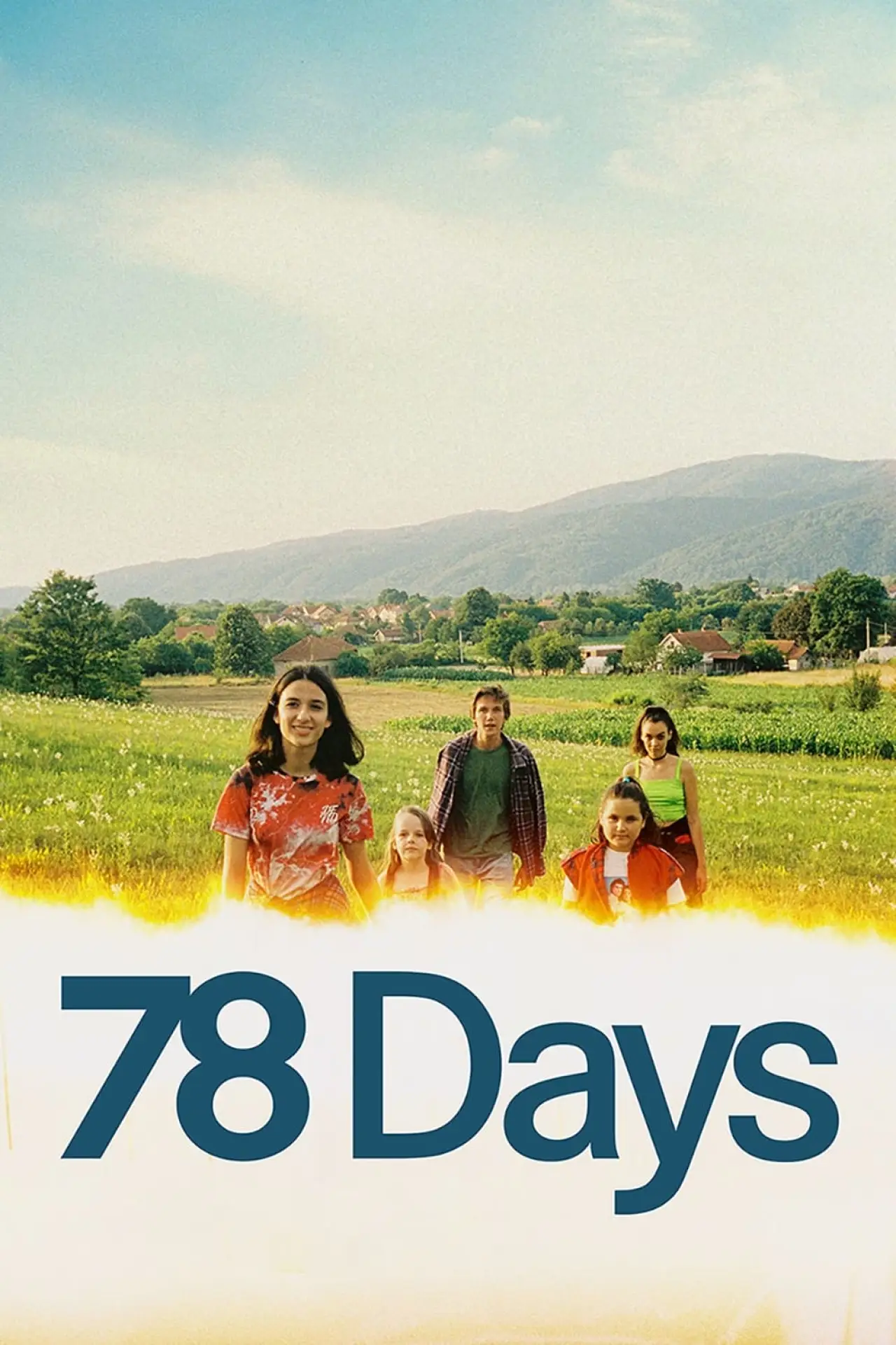 Plakat filmowy "78 дана"