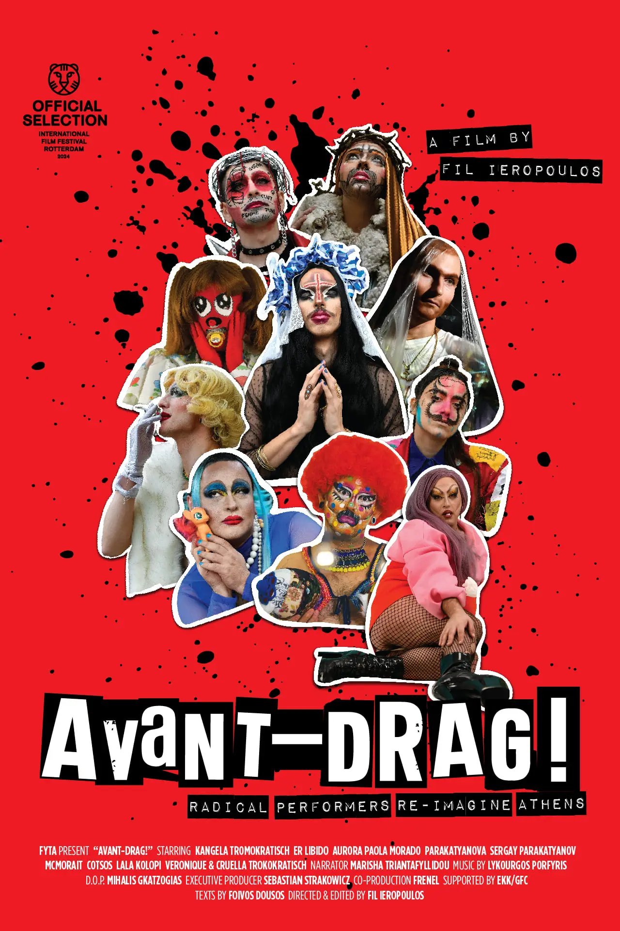 Plakat filmowy "Avant-Drag!"