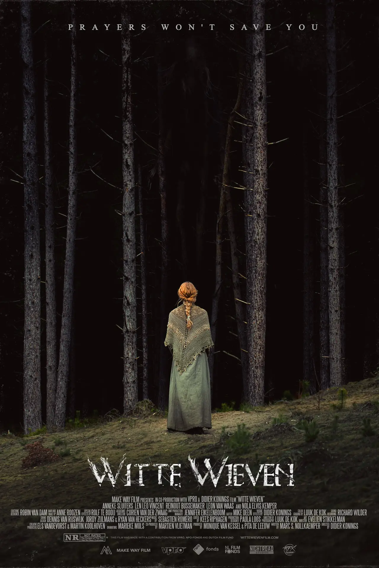 Plakat filmowy "Witte Wieven"