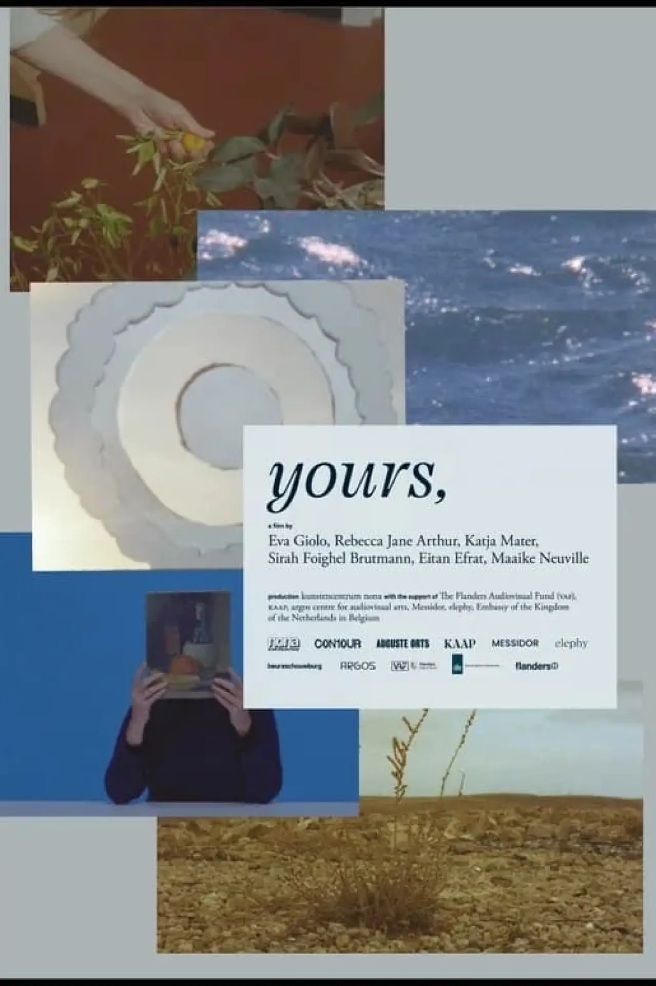 Plakat filmowy "yours,"