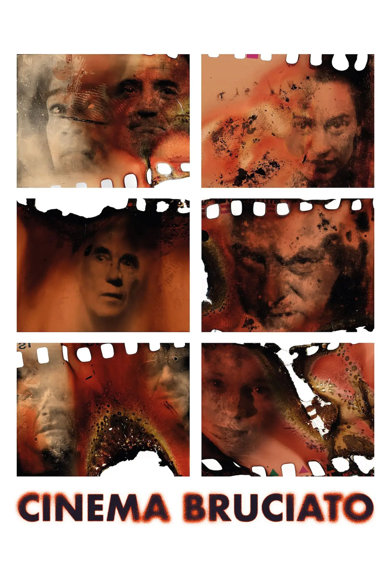 Plakat filmowy "Cinema Bruciato"