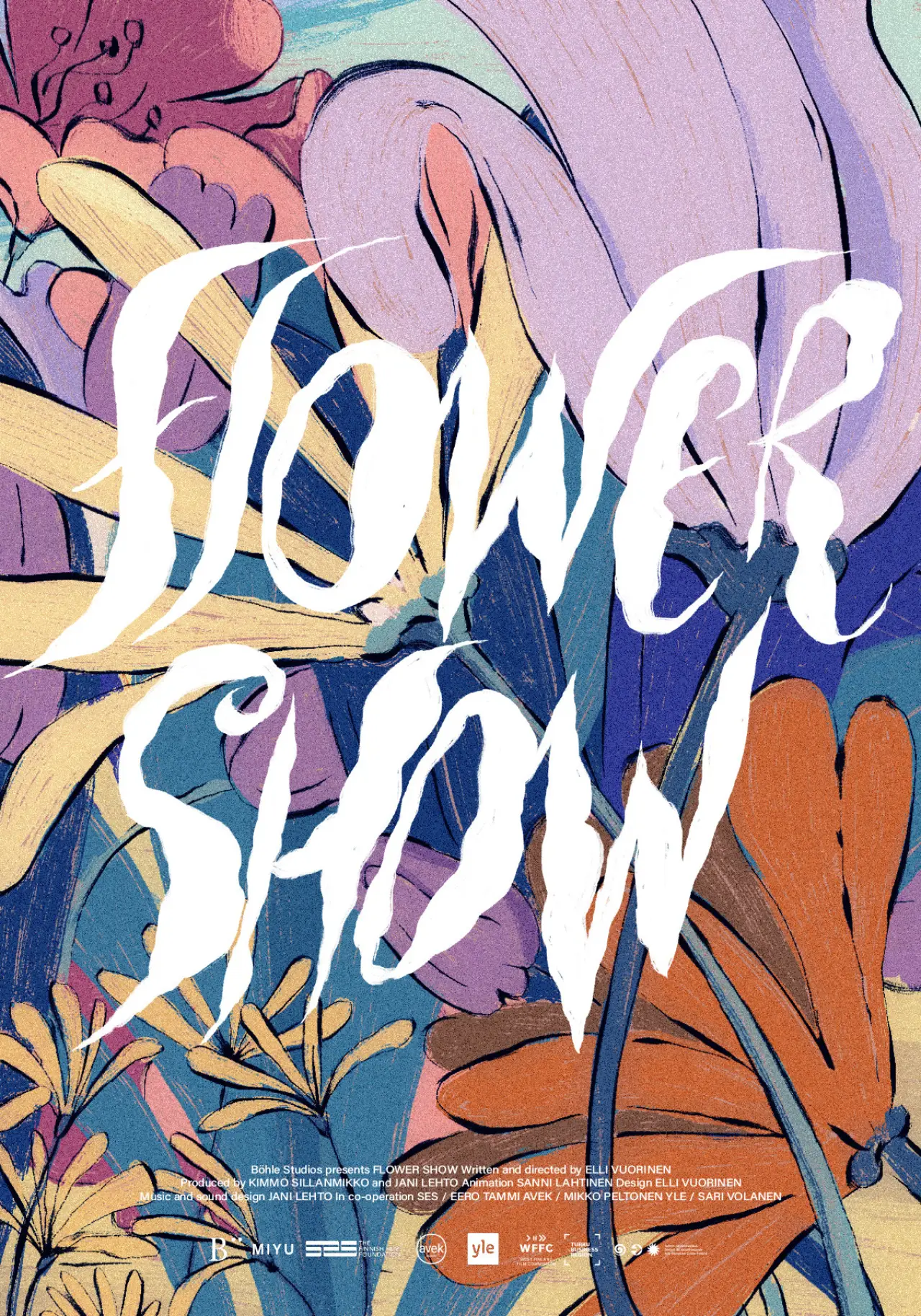Plakat filmowy "Flower Show"