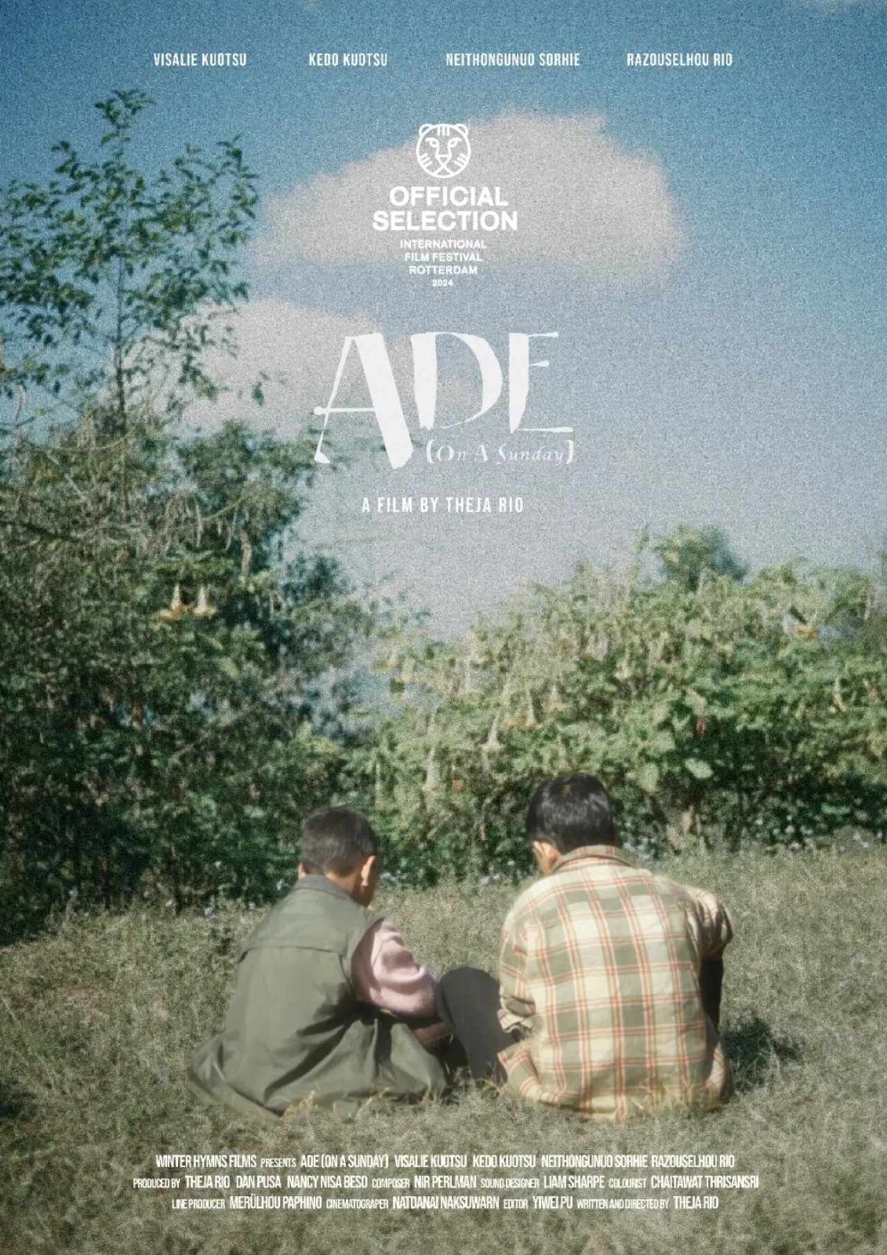 Plakat filmowy "Ade (On a Sunday)"