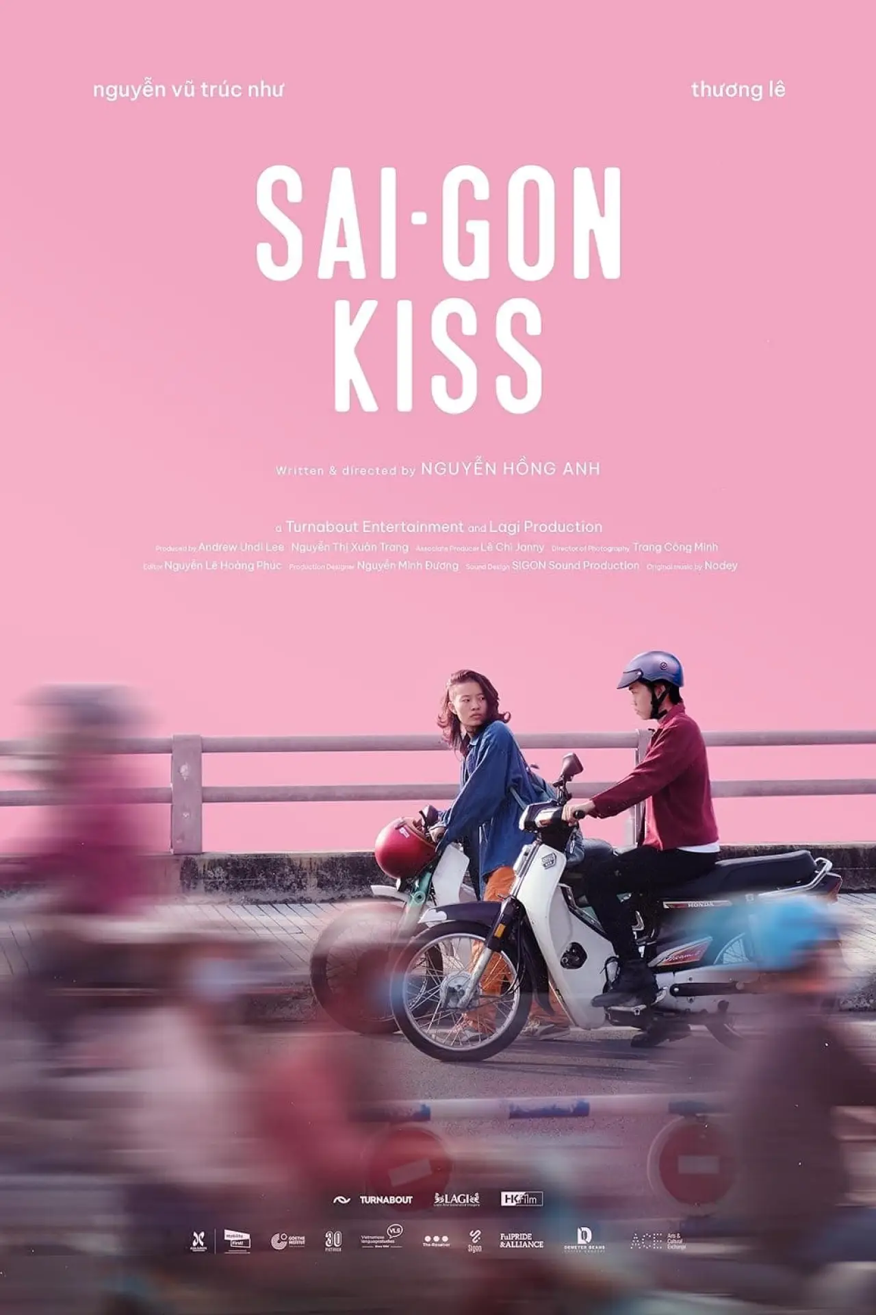 Plakat filmowy "Saigon Kiss"