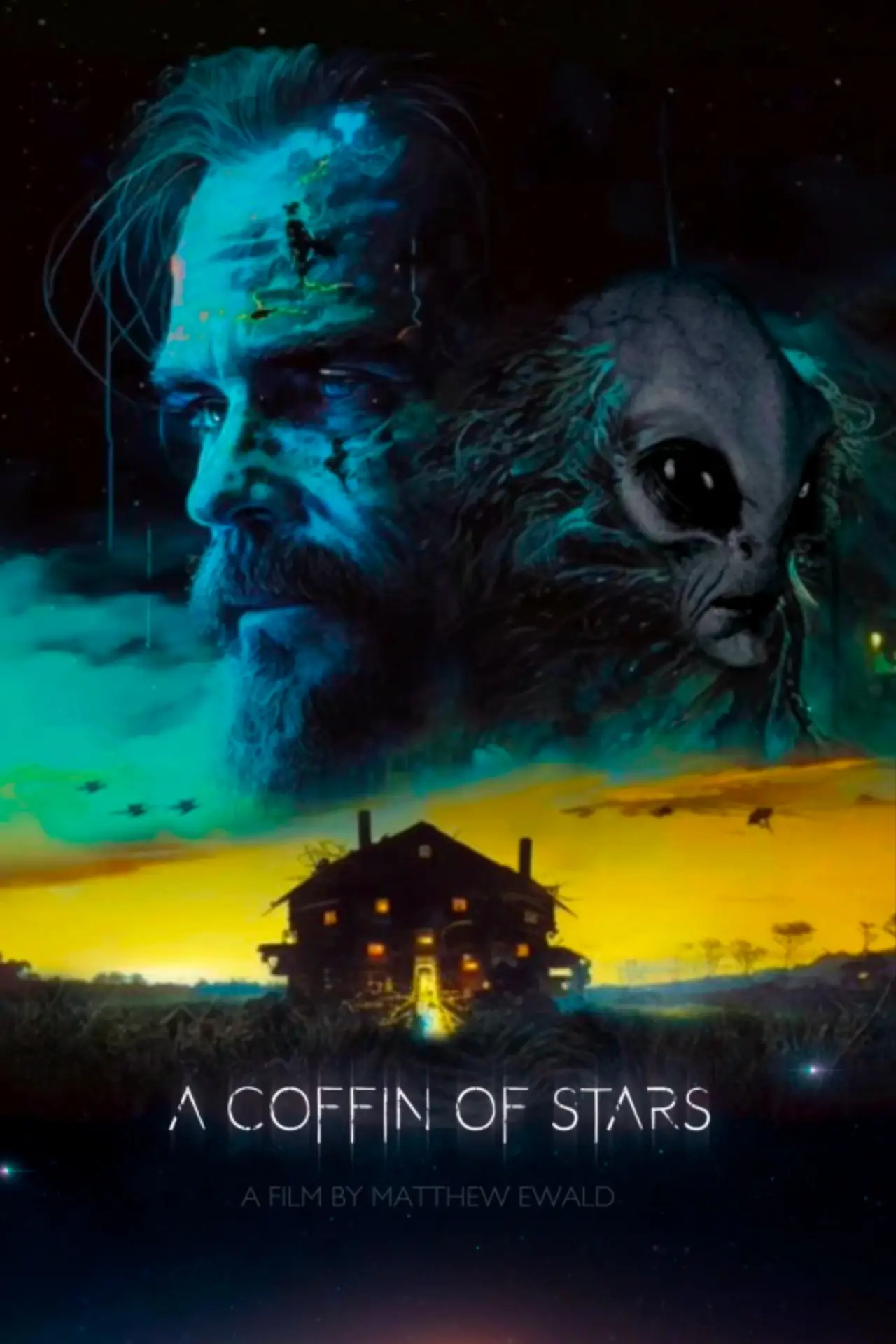 Plakat filmowy "A Coffin of Stars"
