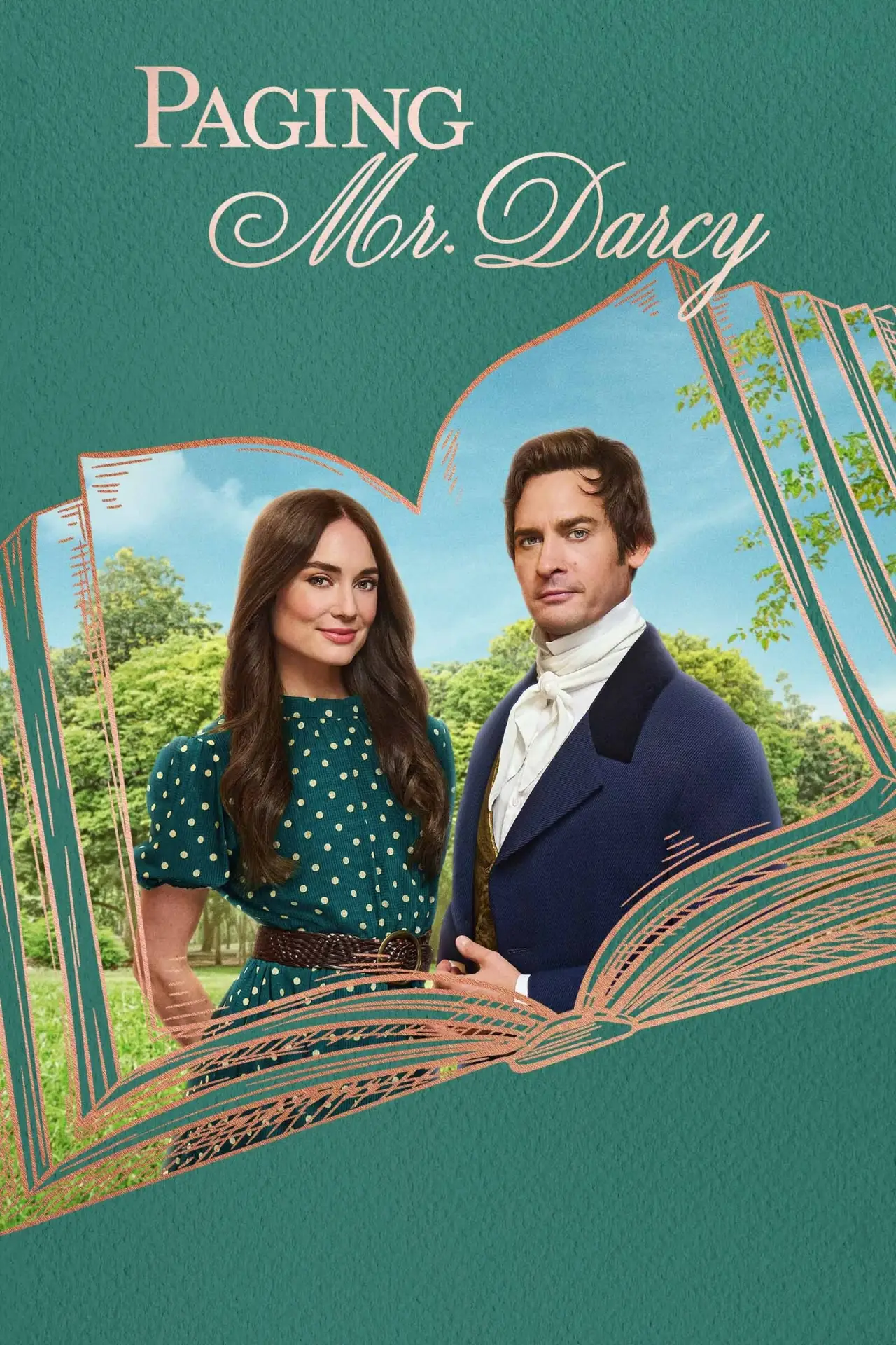 Plakat filmowy "Paging Mr. Darcy"