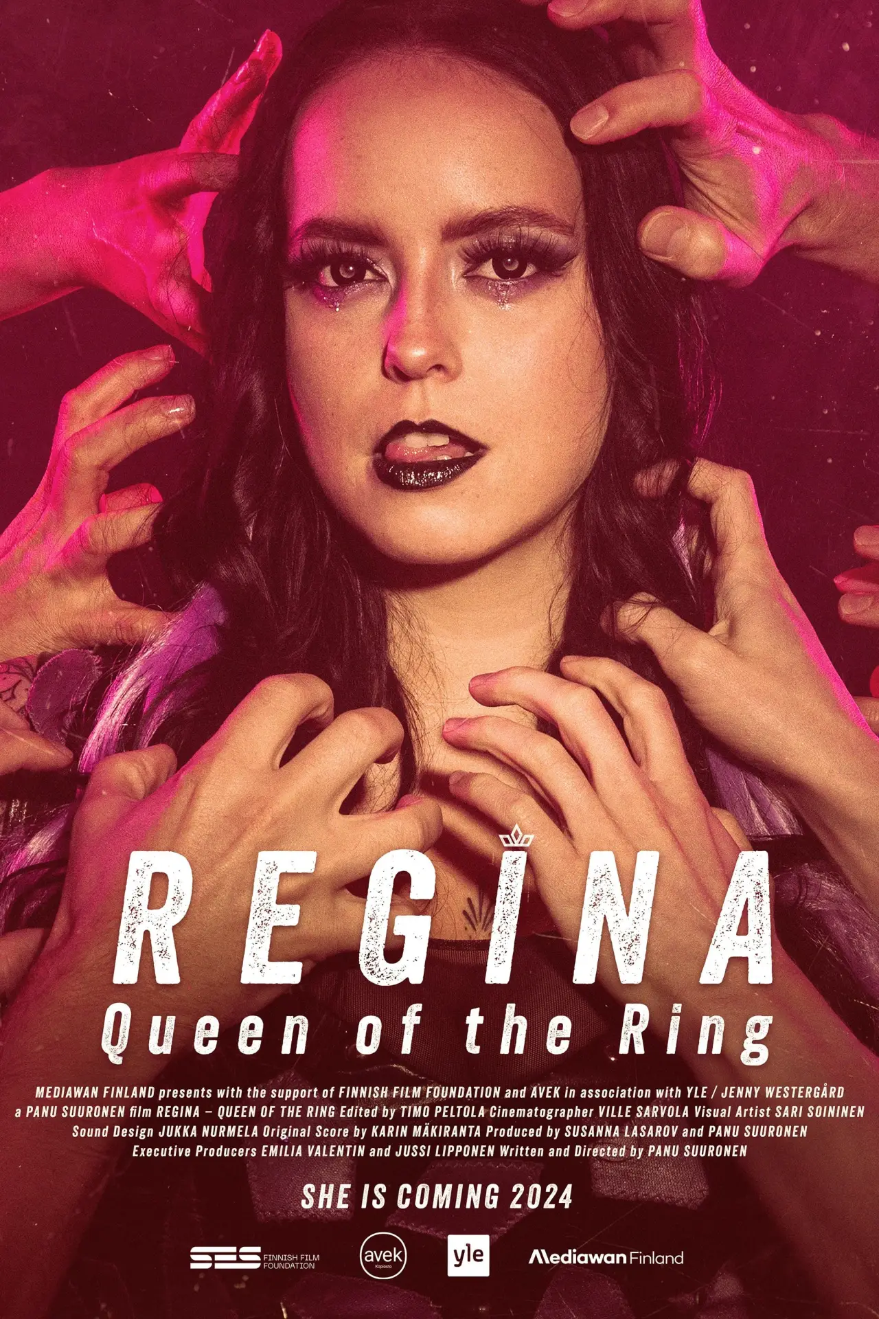 Plakat filmowy "Regina - Kuningattaren kehä"