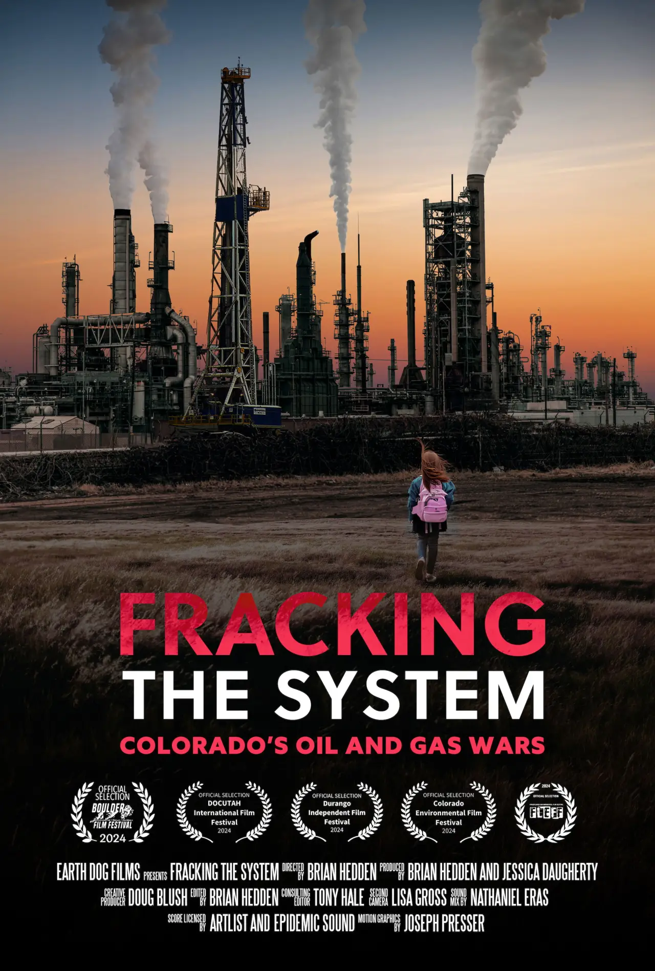Plakat filmowy "Fracking the System: Colorado