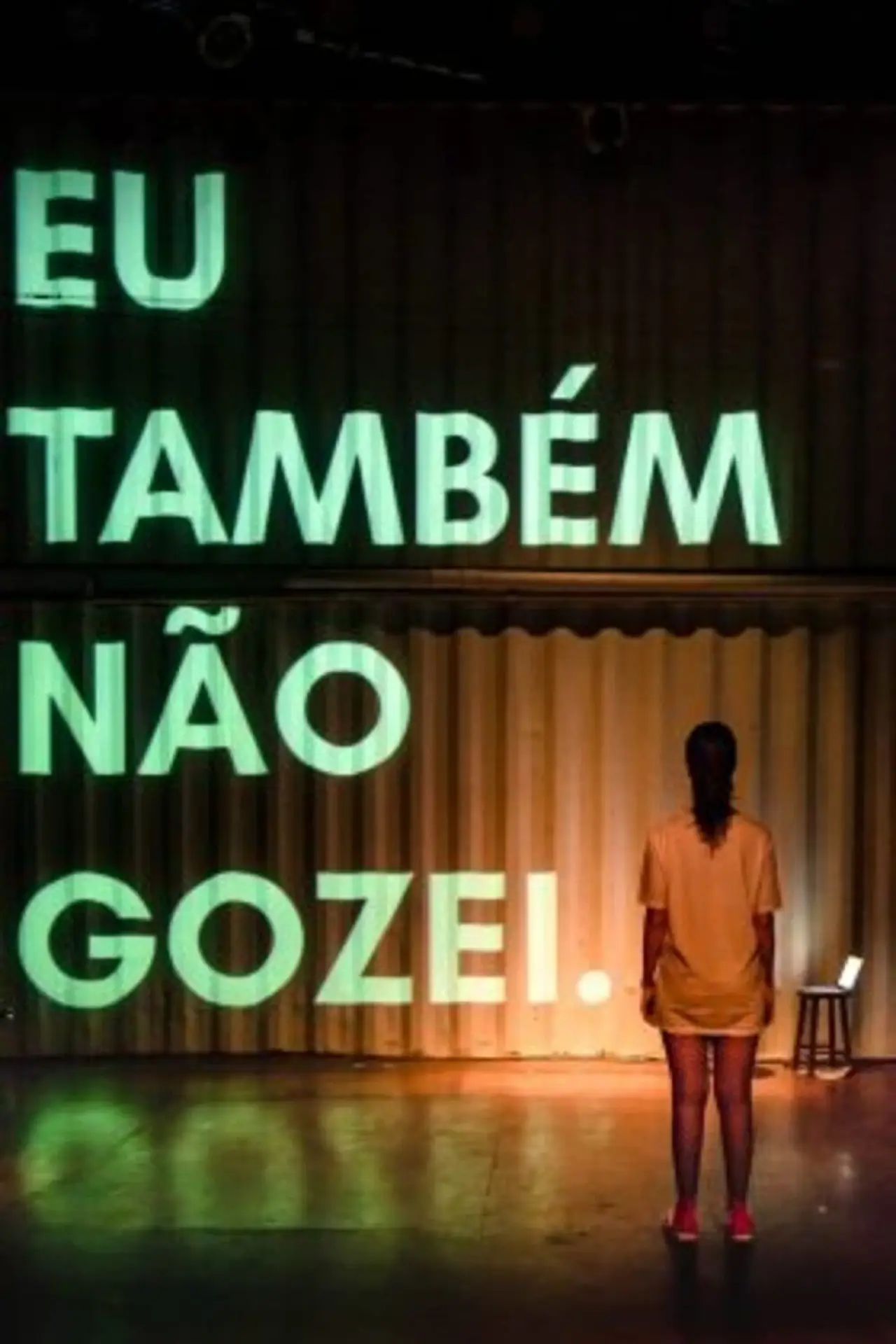 Plakat filmowy "Eu Também não Gozei"