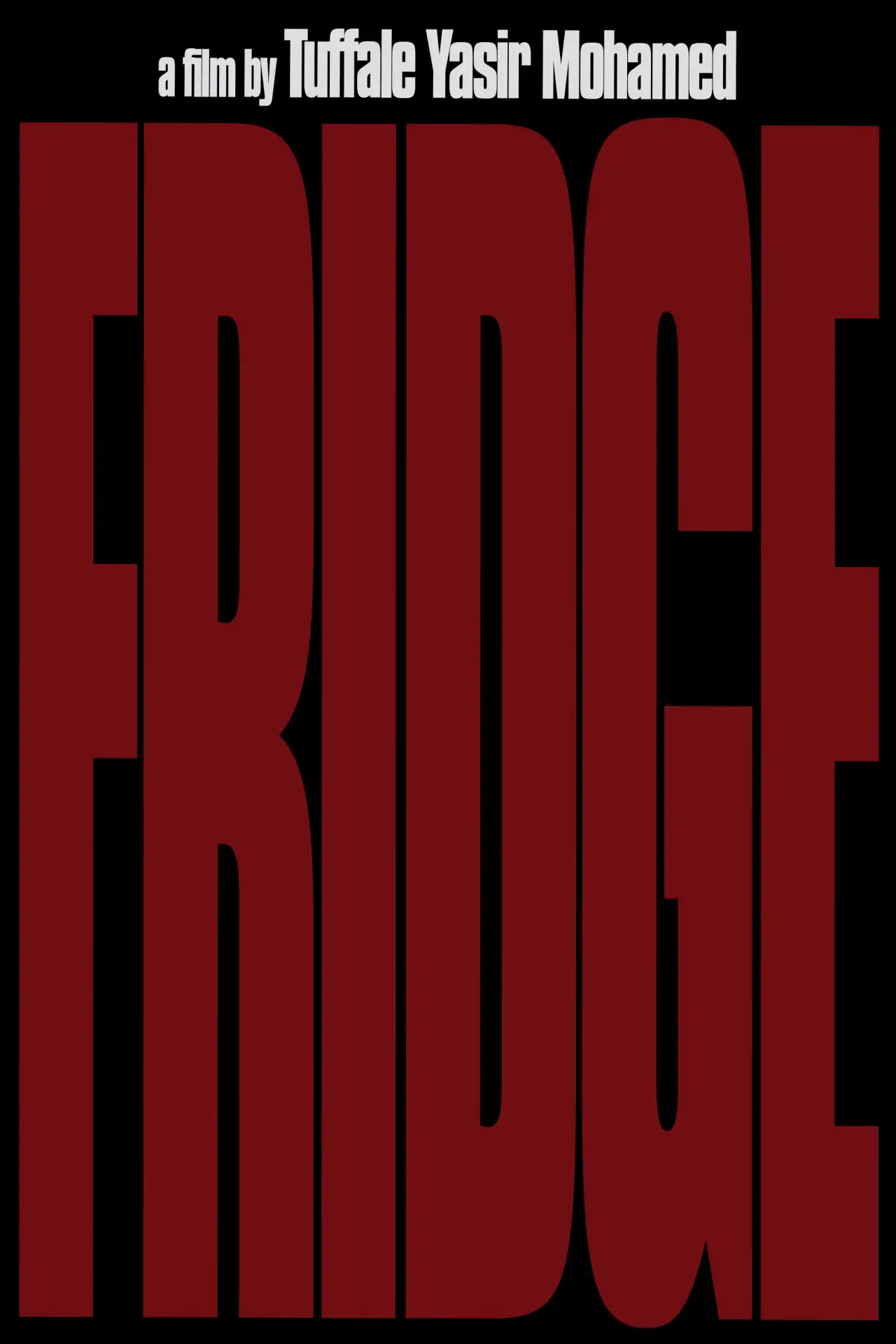 Plakat filmowy "FRIDGE"