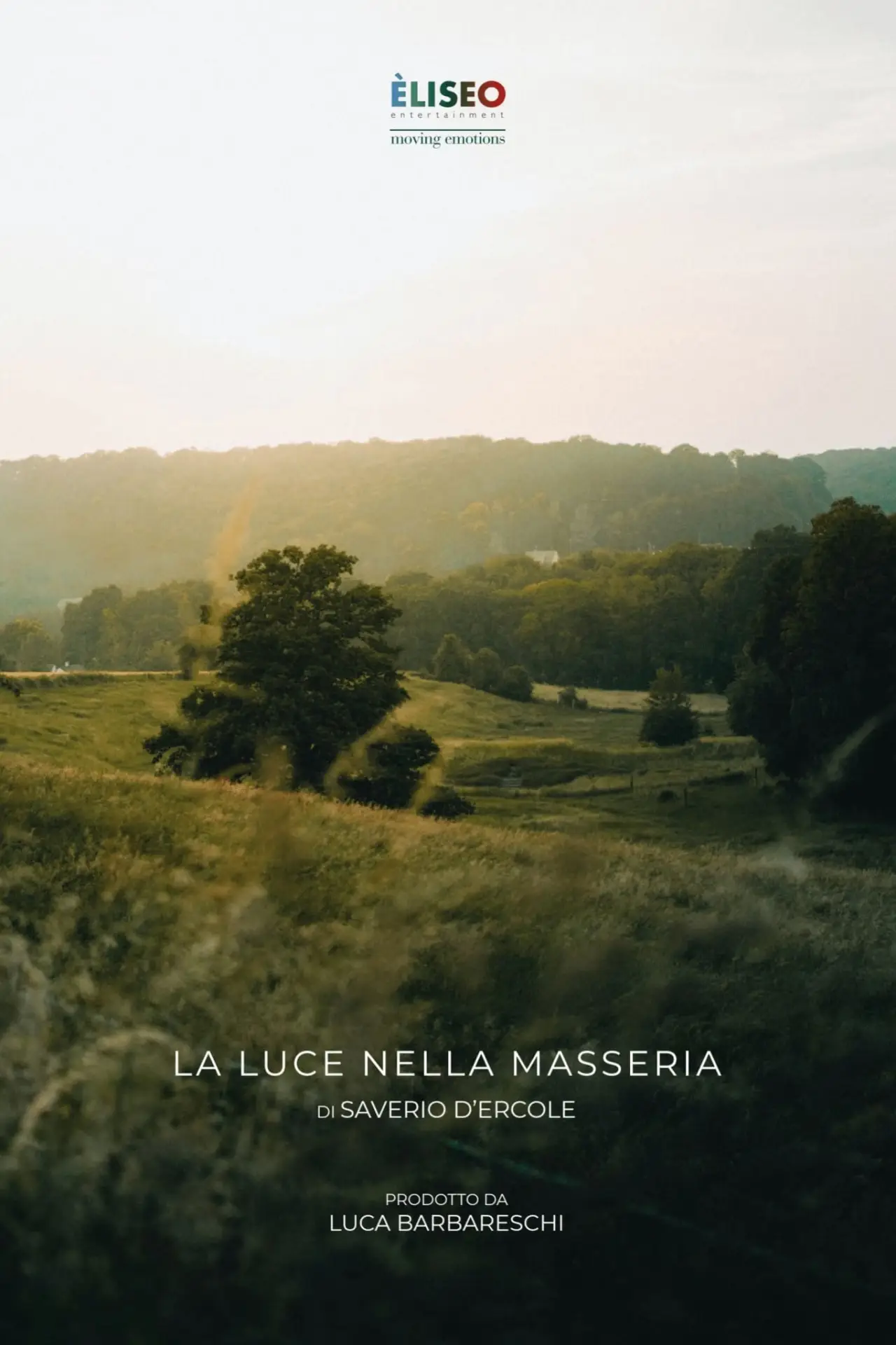 Plakat filmowy "La luce nella masseria"
