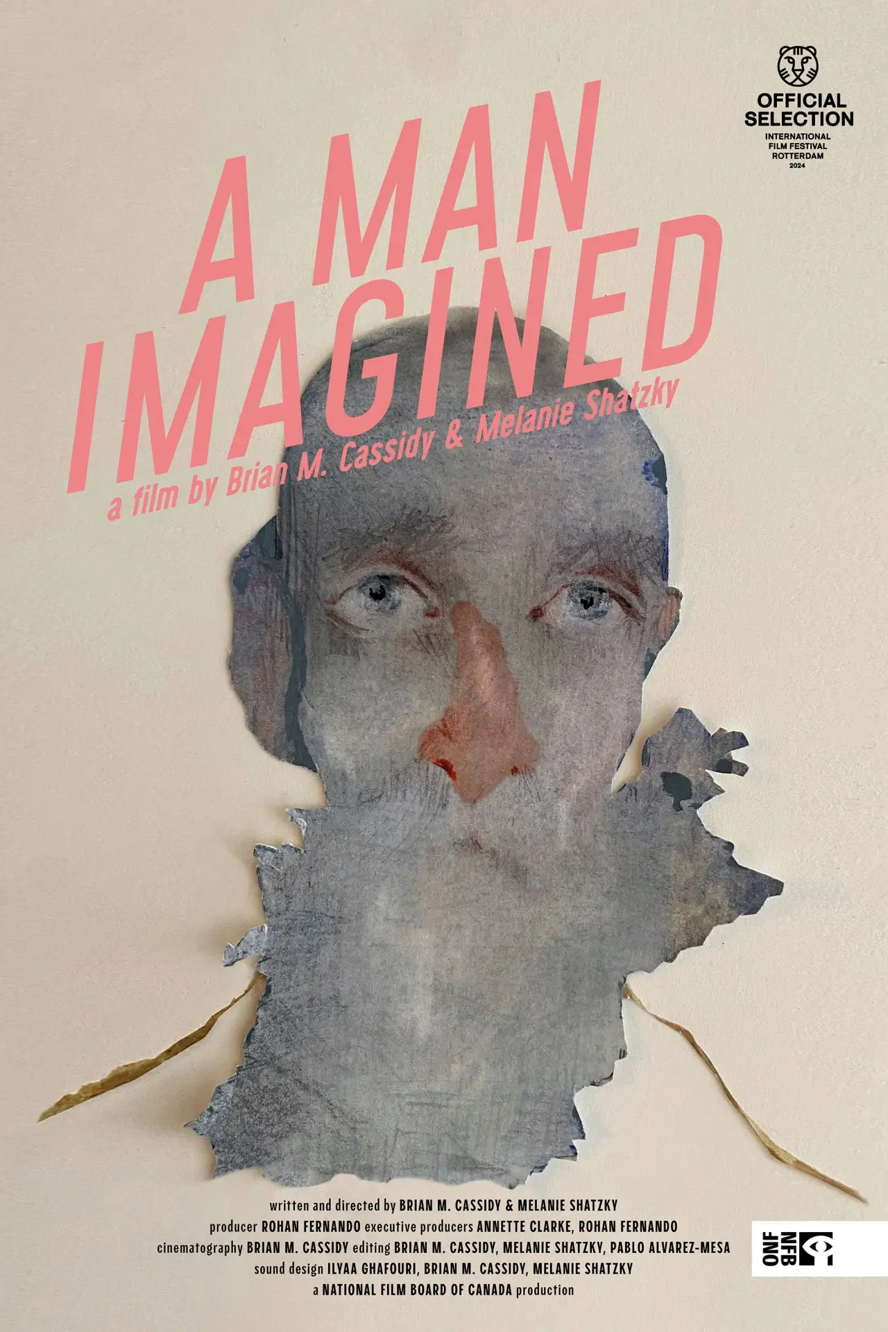 Plakat filmowy "A Man Imagined"