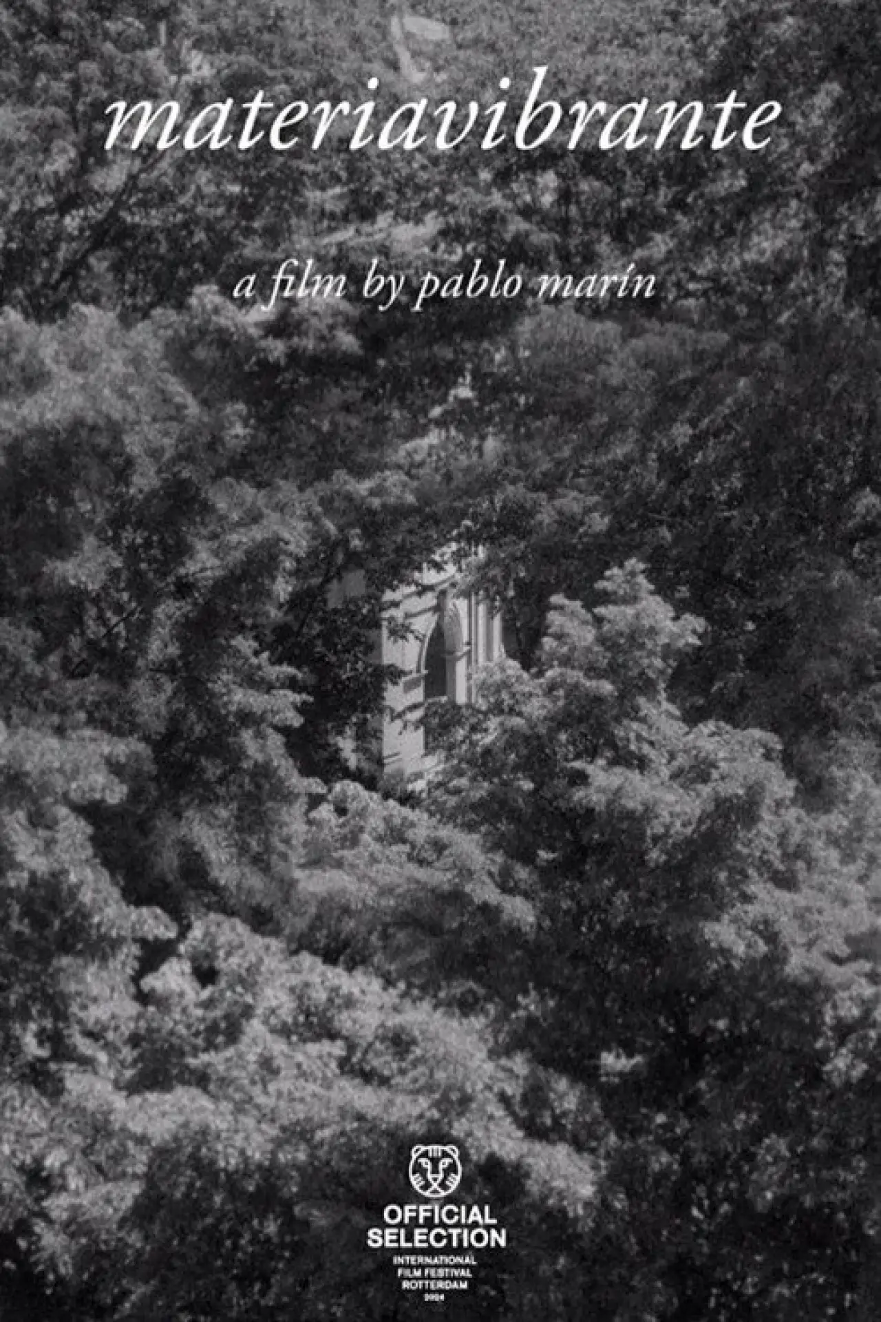 Plakat filmowy "Materia vibrante"