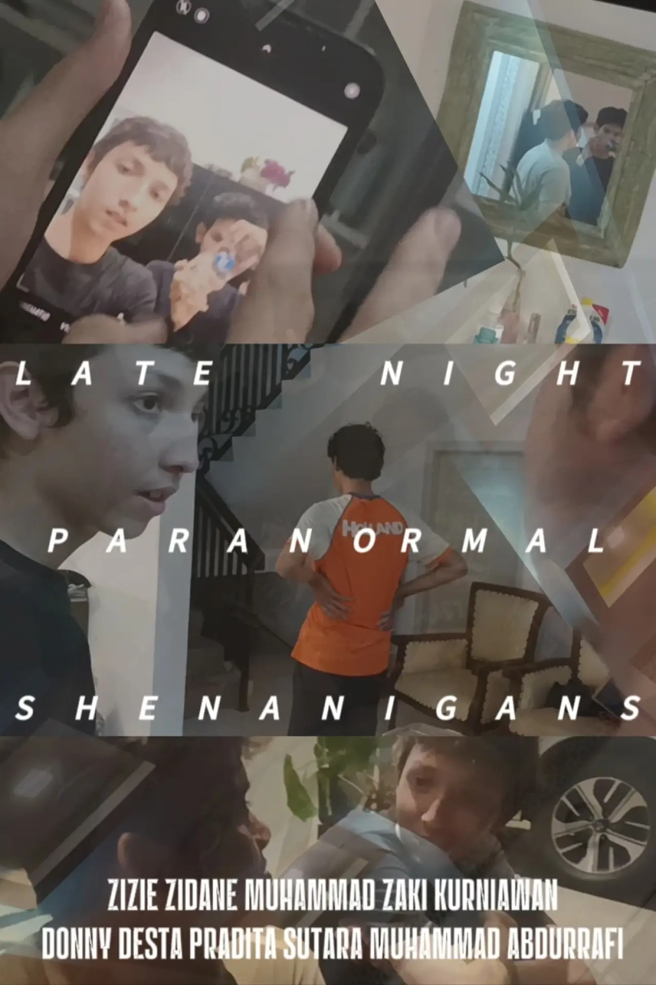 Plakat filmowy "Late Night Paranormal Shenanigans"