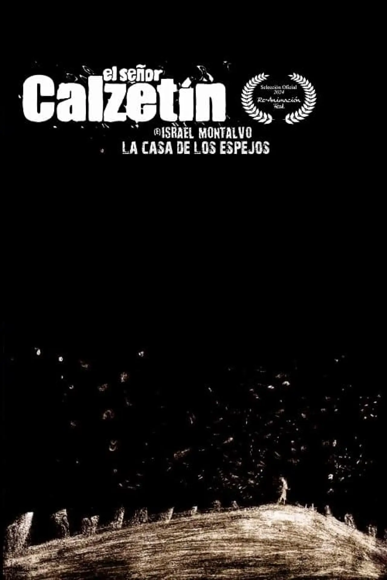 Plakat filmowy "El señor Calzetín en la casa de los espejos"