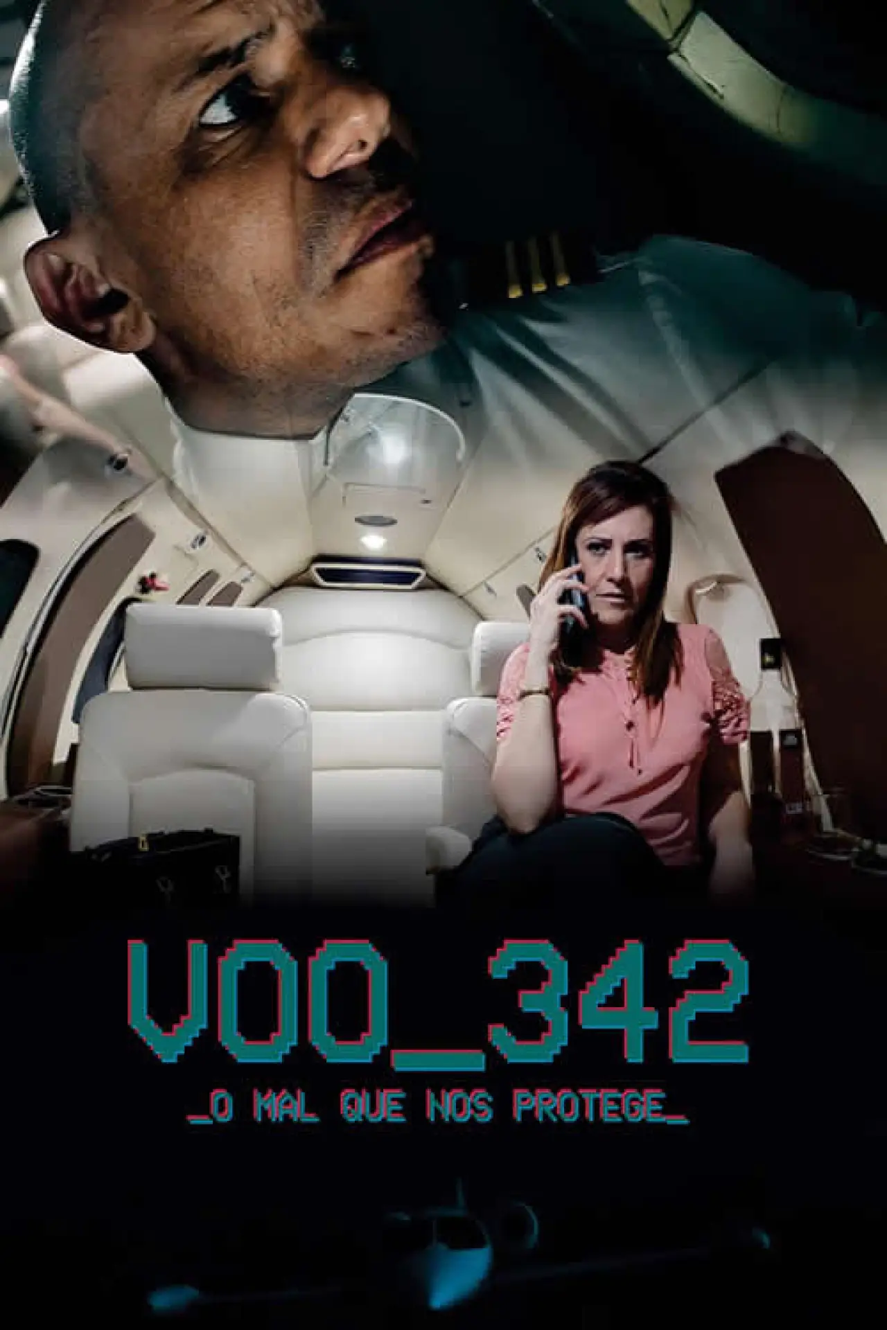 Plakat filmowy "Voo 342 - O Mal Que Nos Protege"