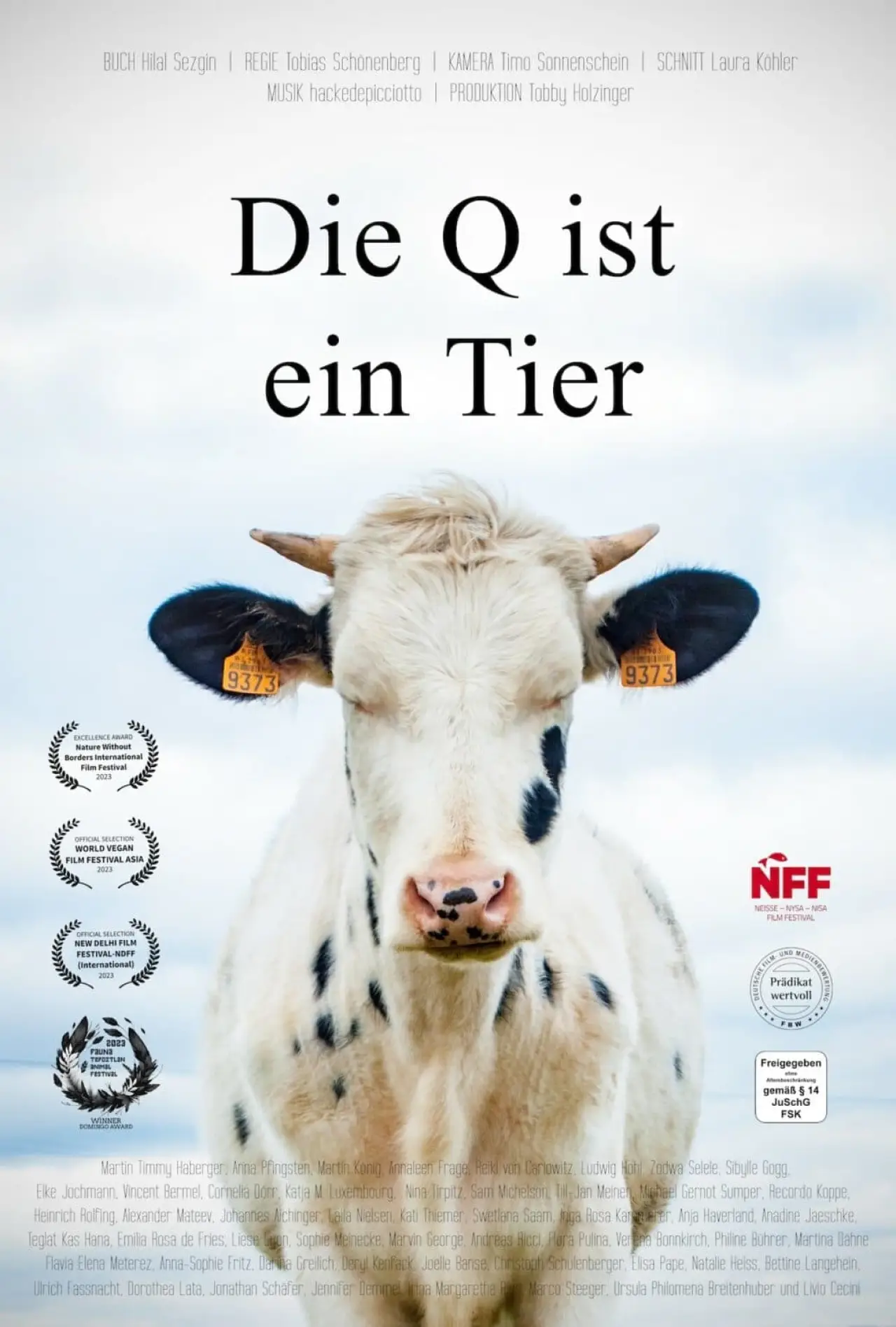 Plakat filmowy "Die Q ist ein Tier"