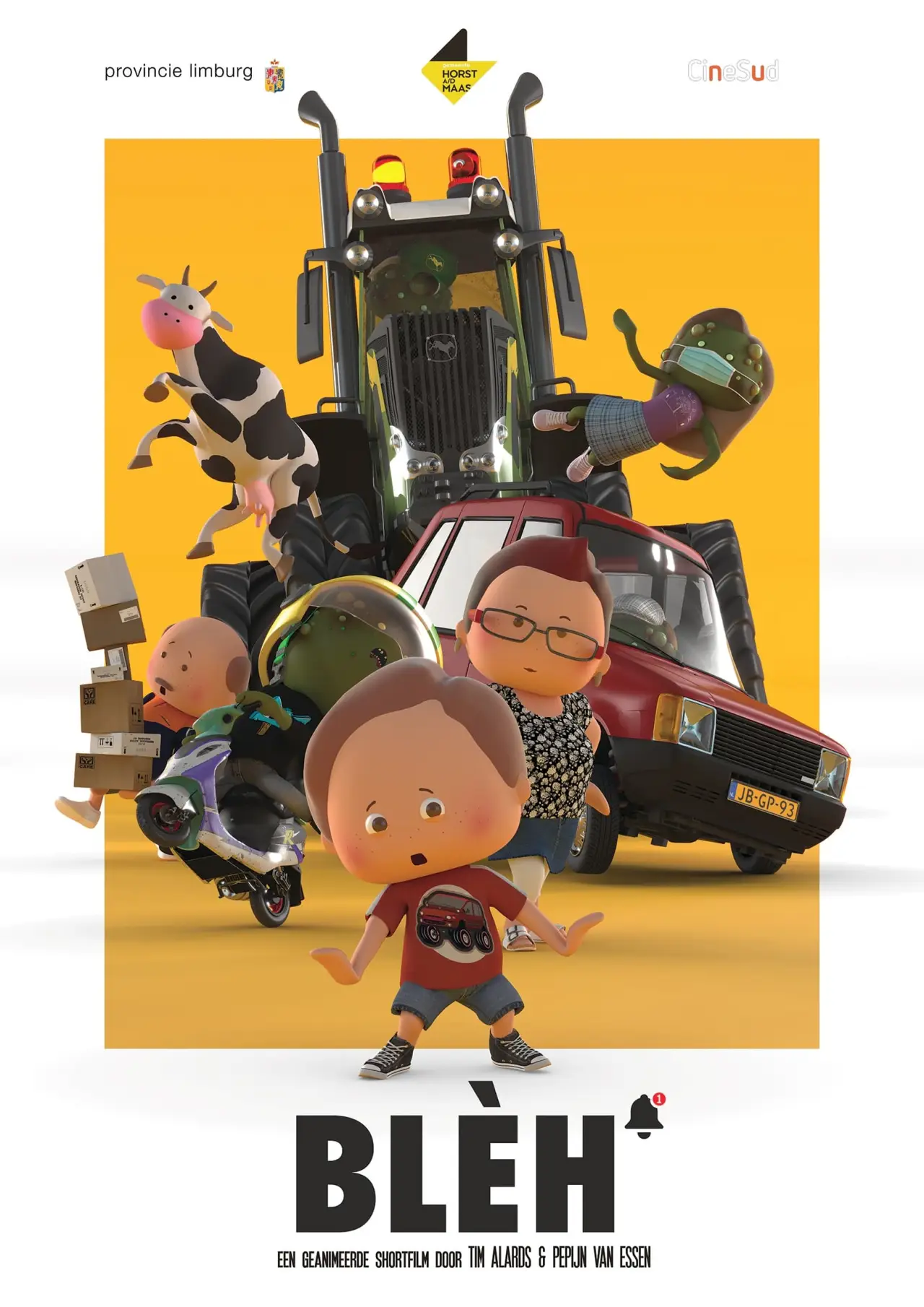 Plakat filmowy "Blèh"