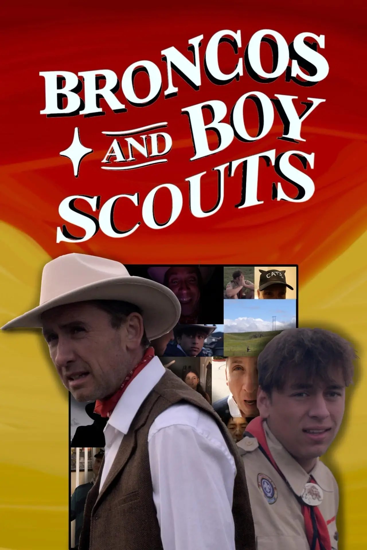 Plakat filmowy "Broncos and Boy Scouts"