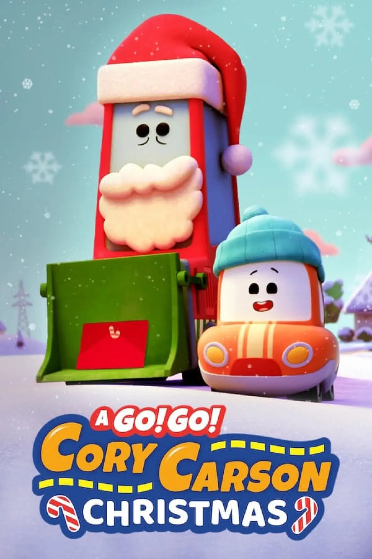 Plakat filmowy "A Go! Go! Cory Carson Christmas on Nicktoons"