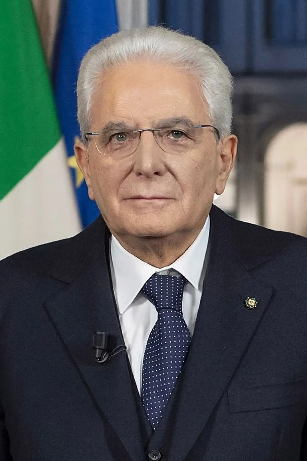 Plakat filmowy "Messaggio di fine anno del Presidente della Repubblica Sergio Mattarella"