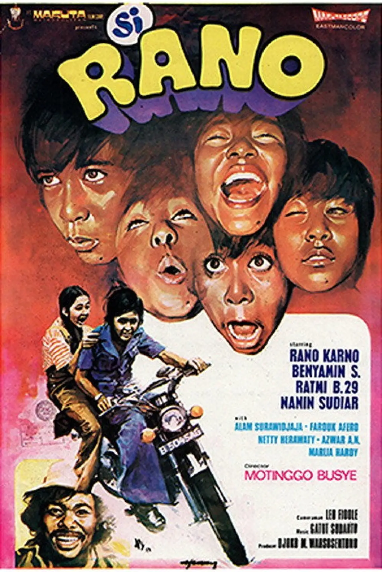 Plakat filmowy "Si Rano"