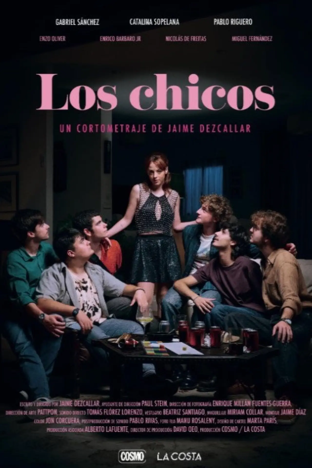 Plakat filmowy "Los chicos"